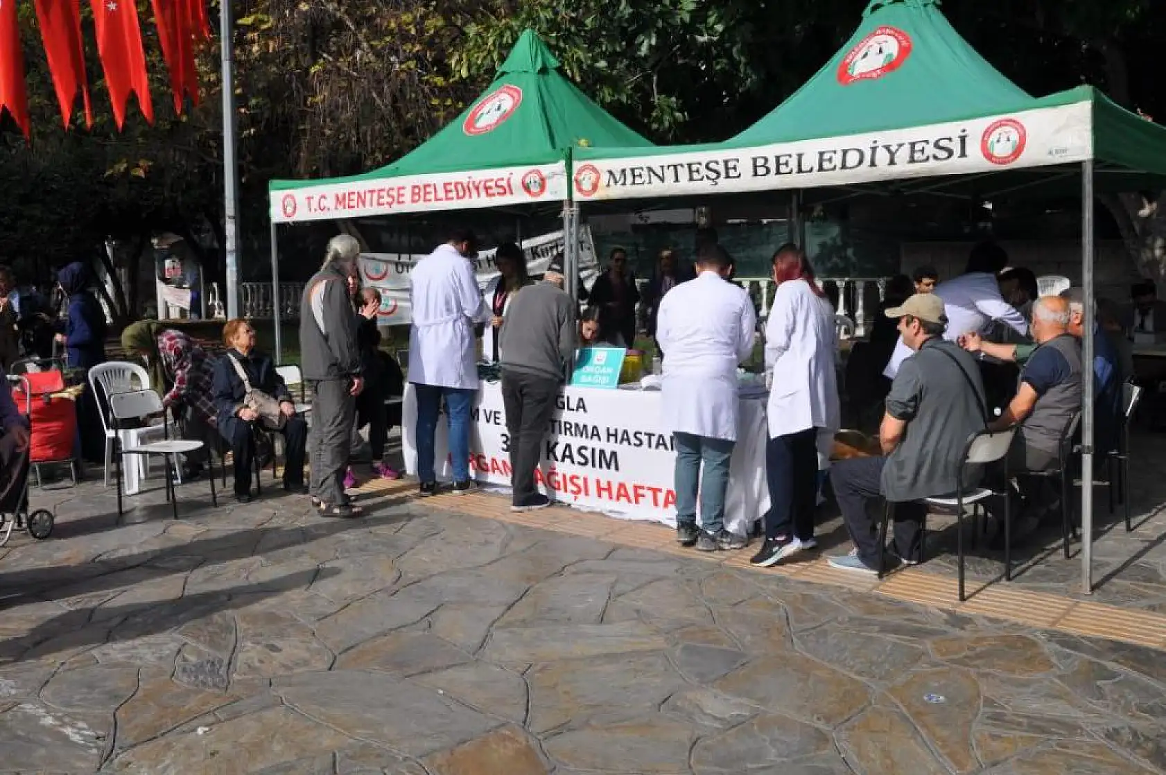 Organ bağışı için stant kuruldu