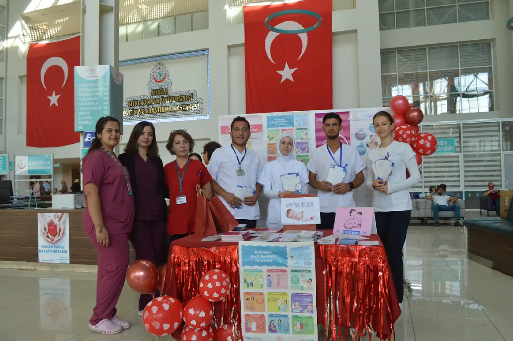 Muğla EAH'ta 'Emzirme ve Normal Doğum Haftası' etkinliği