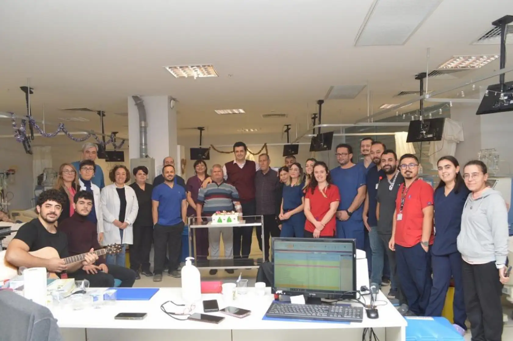 Muğla'daki hastanede yeni yıl diyaliz etkinliği düzenlendi