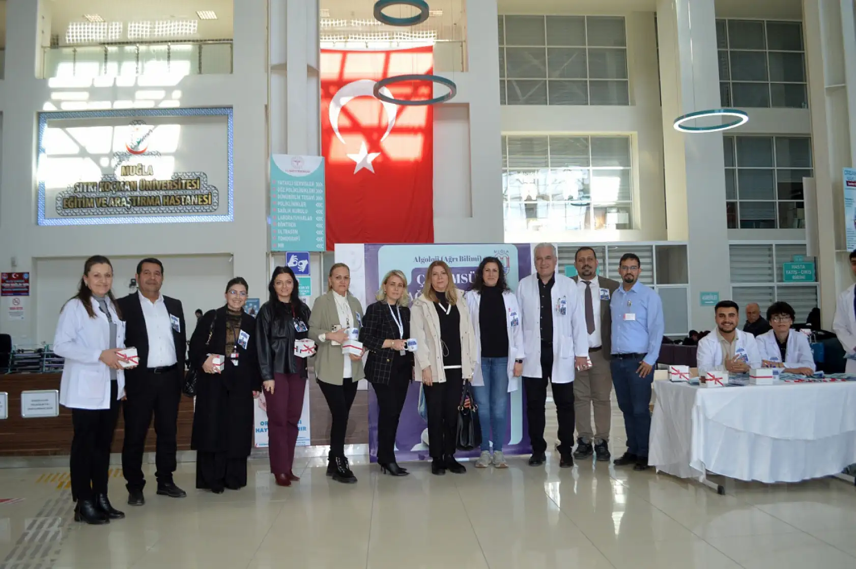 Tıp Fakültesi öğrencilerinden Algoloji-Ağrı Bilimi tanıtımı