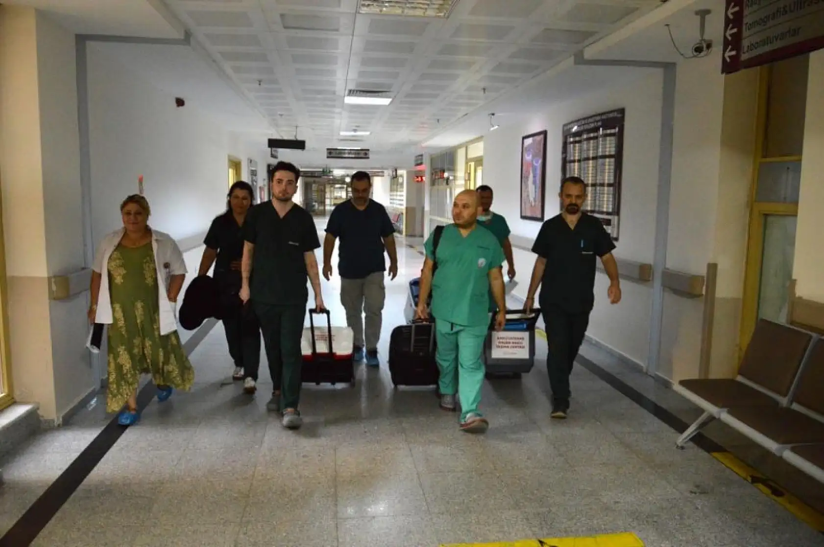 68 Yaşındaki Hastanın Organları İzmir ve Muğla'da 3 Kişiye Umut Oldu