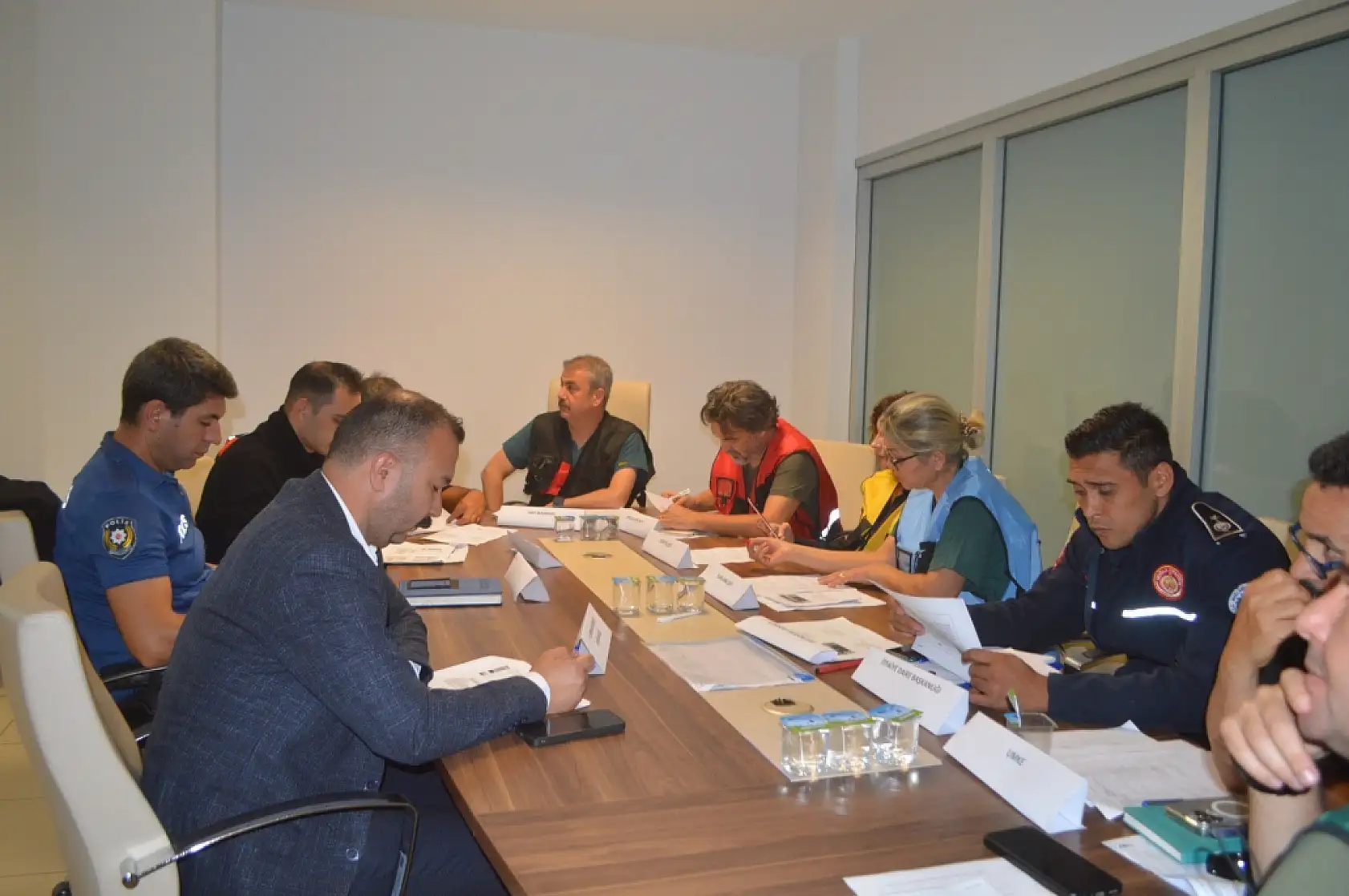 MEAH'ta HAP masa başı tatbikatı gerçekleştirildi