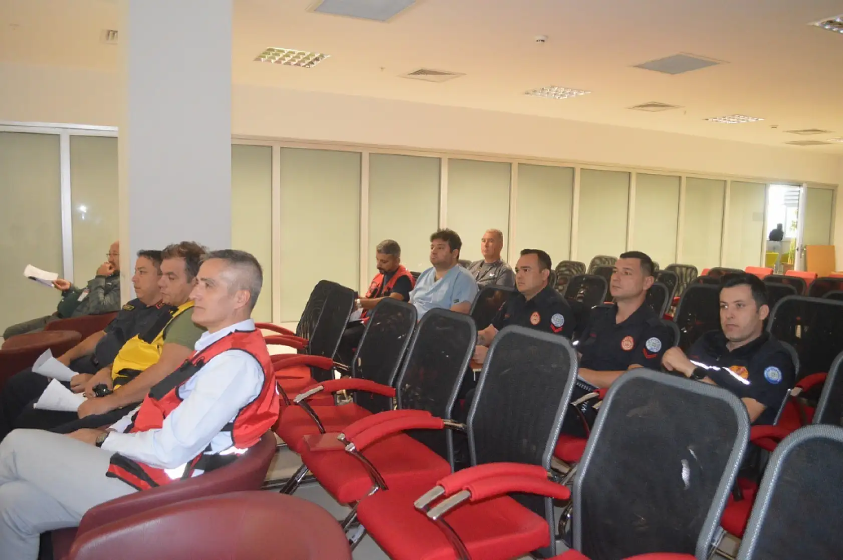 MEAH'ta HAP masa başı tatbikatı gerçekleştirildi