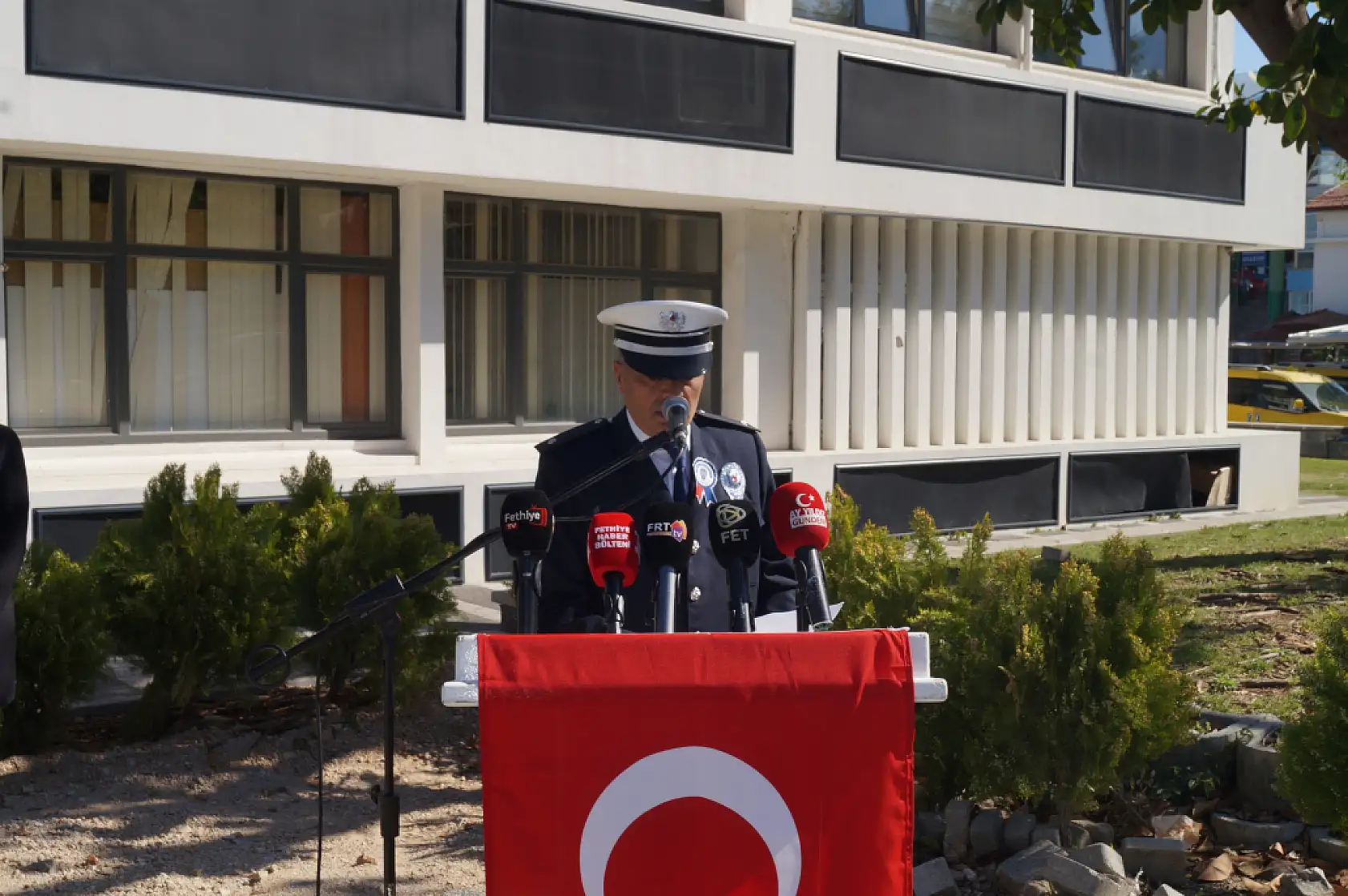 Fethiye'de Türk Polis Teşkilatının 180.Kuruluş Yıldönümü törenle kutlandı