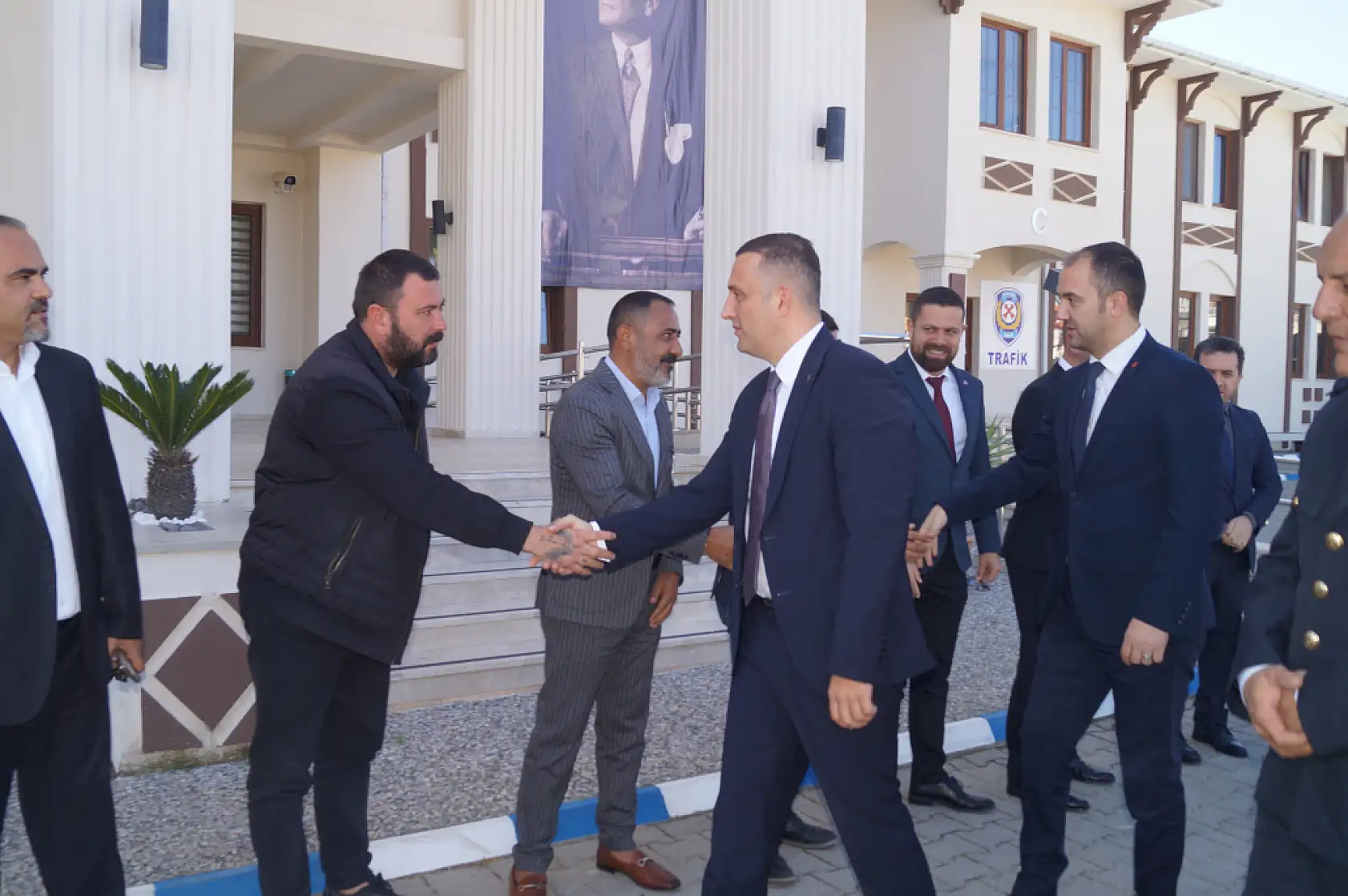 Fethiye İlçe Emniyet Müdürlüğü'nde kokteyl düzenlendi