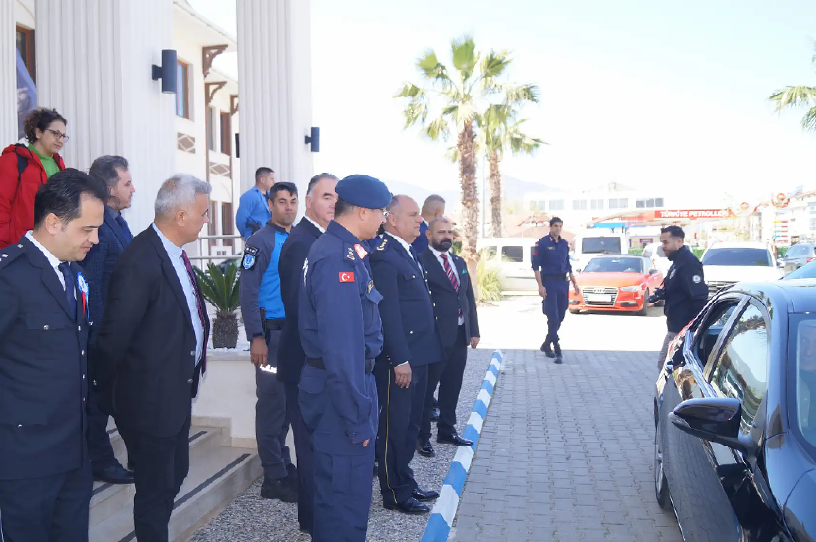 Fethiye İlçe Emniyet Müdürlüğü'nde kokteyl düzenlendi