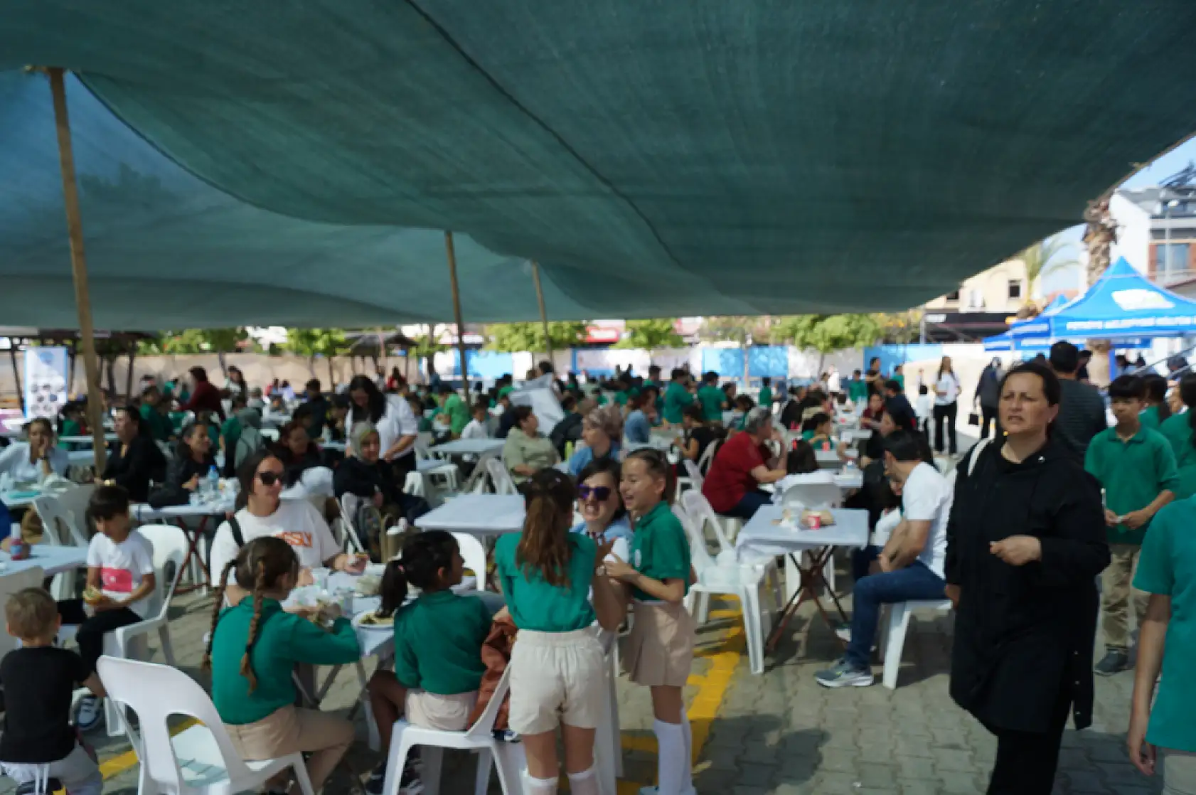 Fethiye Silkar Günlükbaşı İlkokulu'nda yöresel yiyecek kermes etkinliği