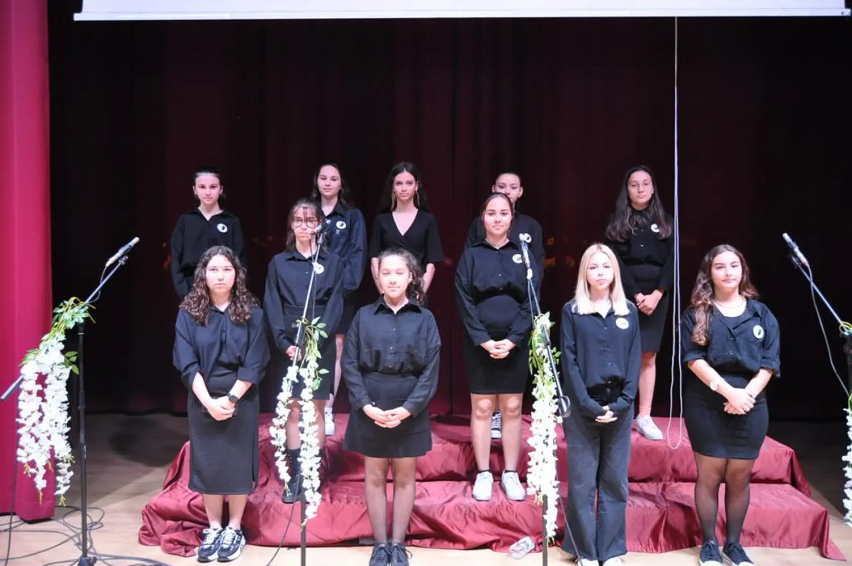 Şefika Pekin Lisesi öğrencileri 10 Kasım'a hazır