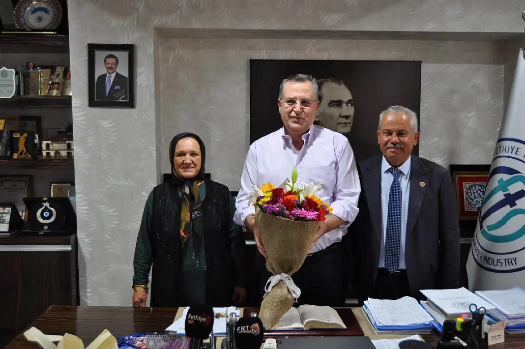 Aday Adayı Çaylı'dan, Başkan Çıralı'ya Ziyaret