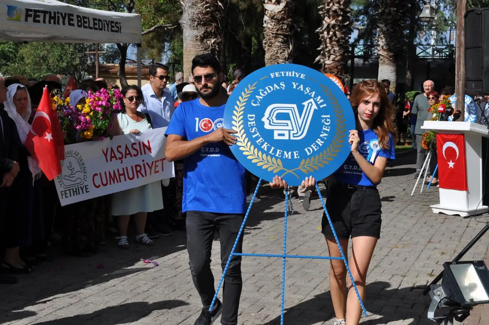 Cumhuriyetin 100.Yılını Coşkuyla Kutladılar