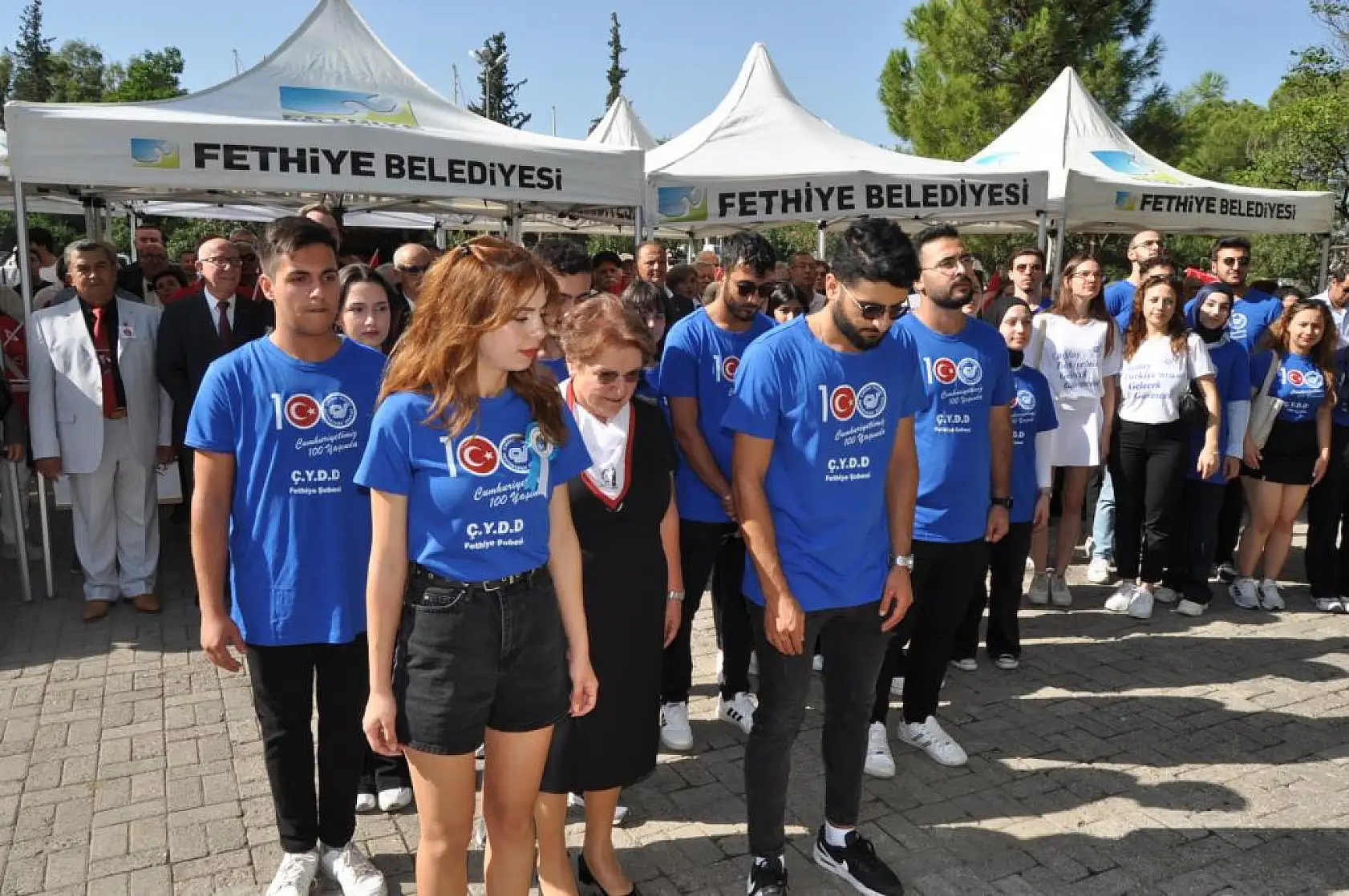 Cumhuriyetin 100.Yılını Coşkuyla Kutladılar