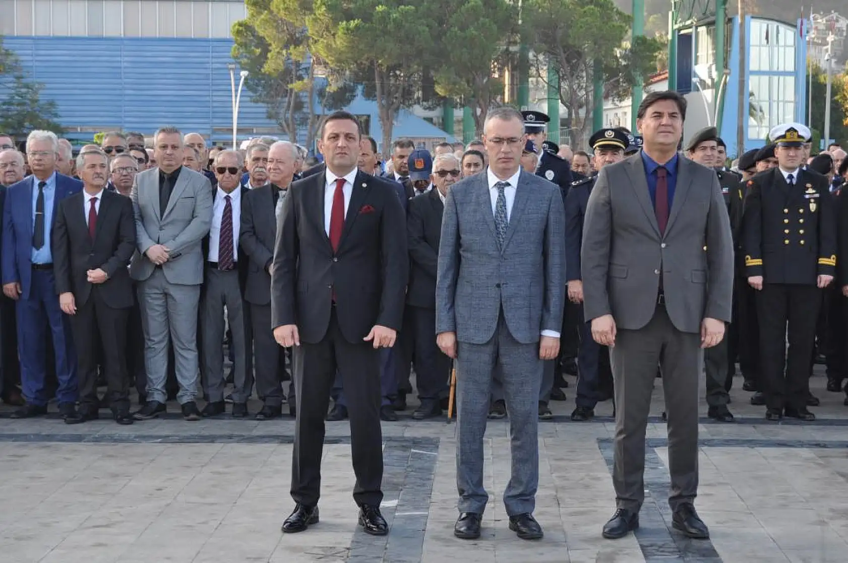 Gazi Mustafa Kemal Atatürk Törenle Anıldı