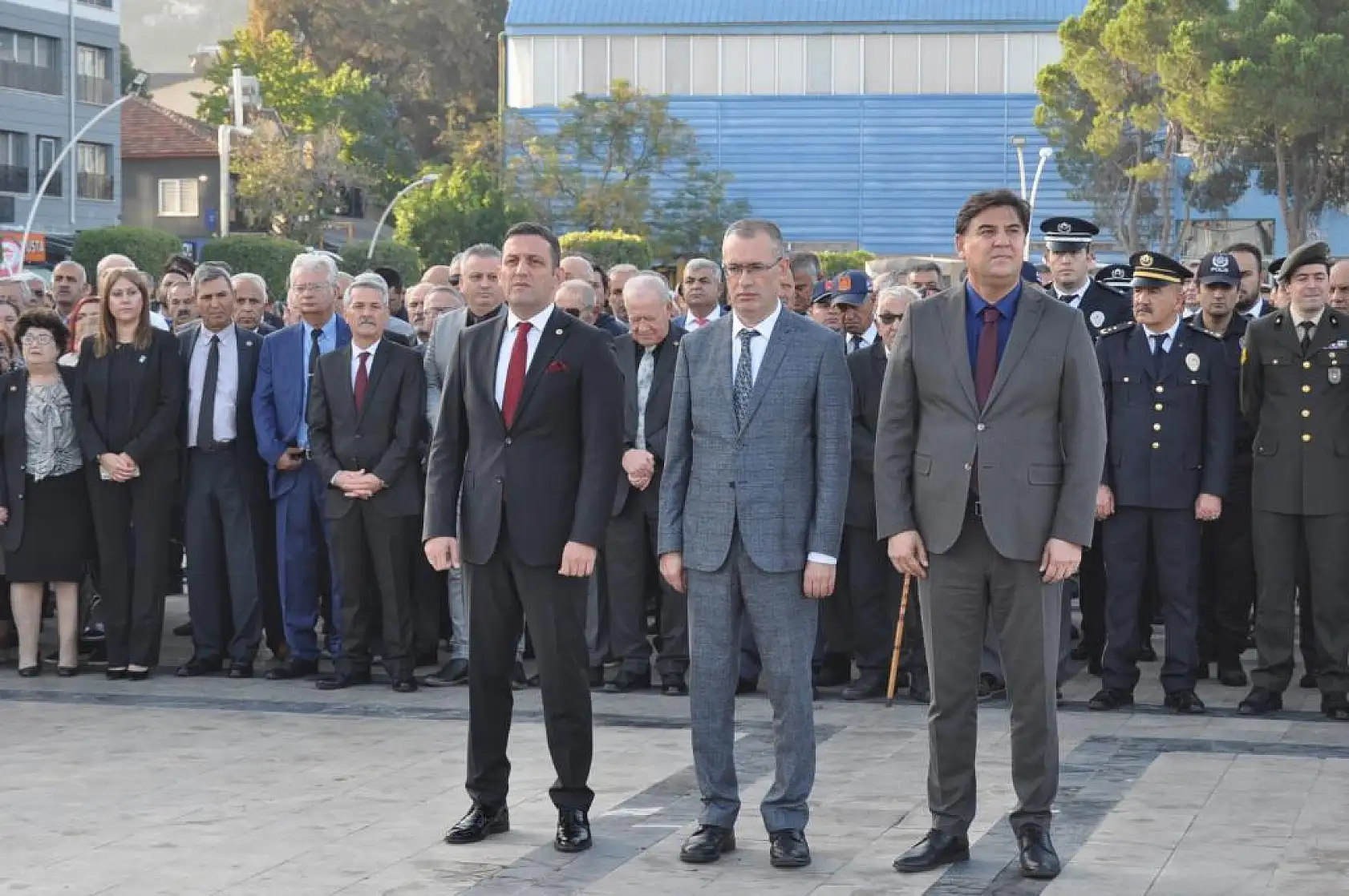 Gazi Mustafa Kemal Atatürk Törenle Anıldı