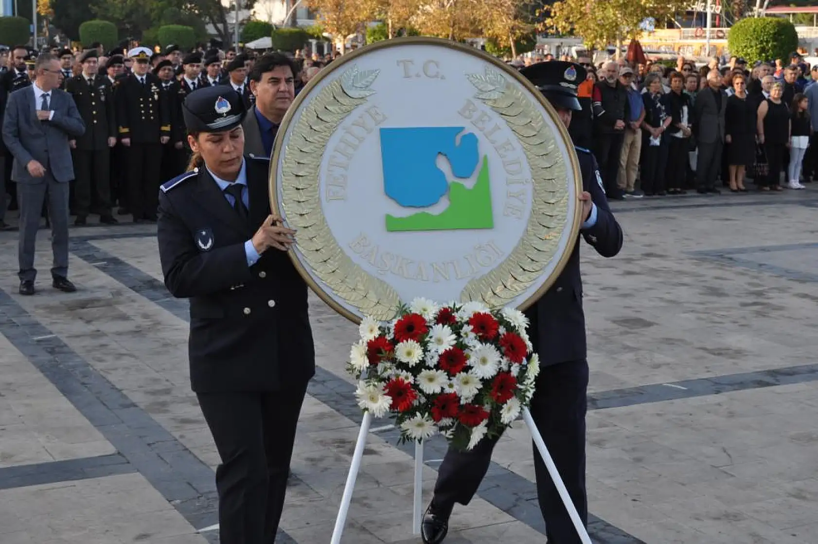 Gazi Mustafa Kemal Atatürk Törenle Anıldı