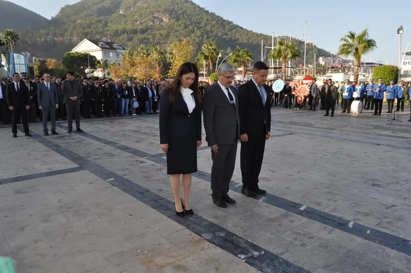 Gazi Mustafa Kemal Atatürk Törenle Anıldı