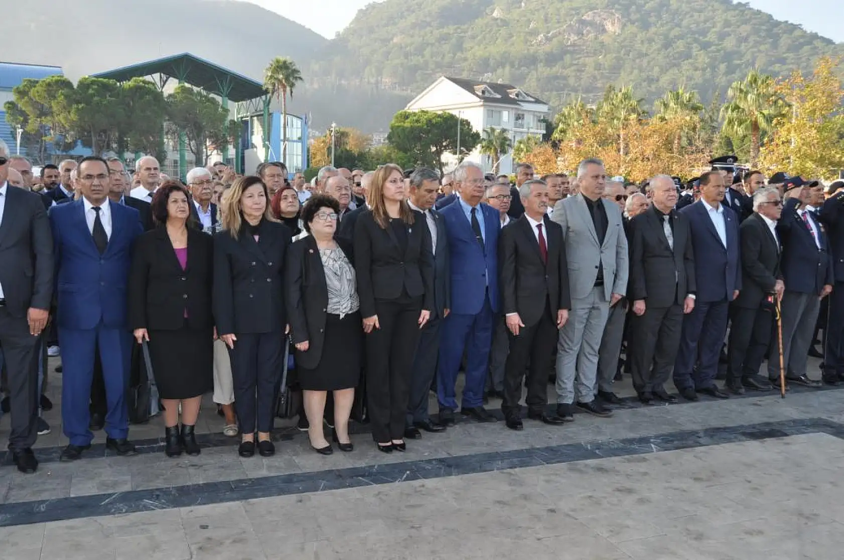 Gazi Mustafa Kemal Atatürk Törenle Anıldı