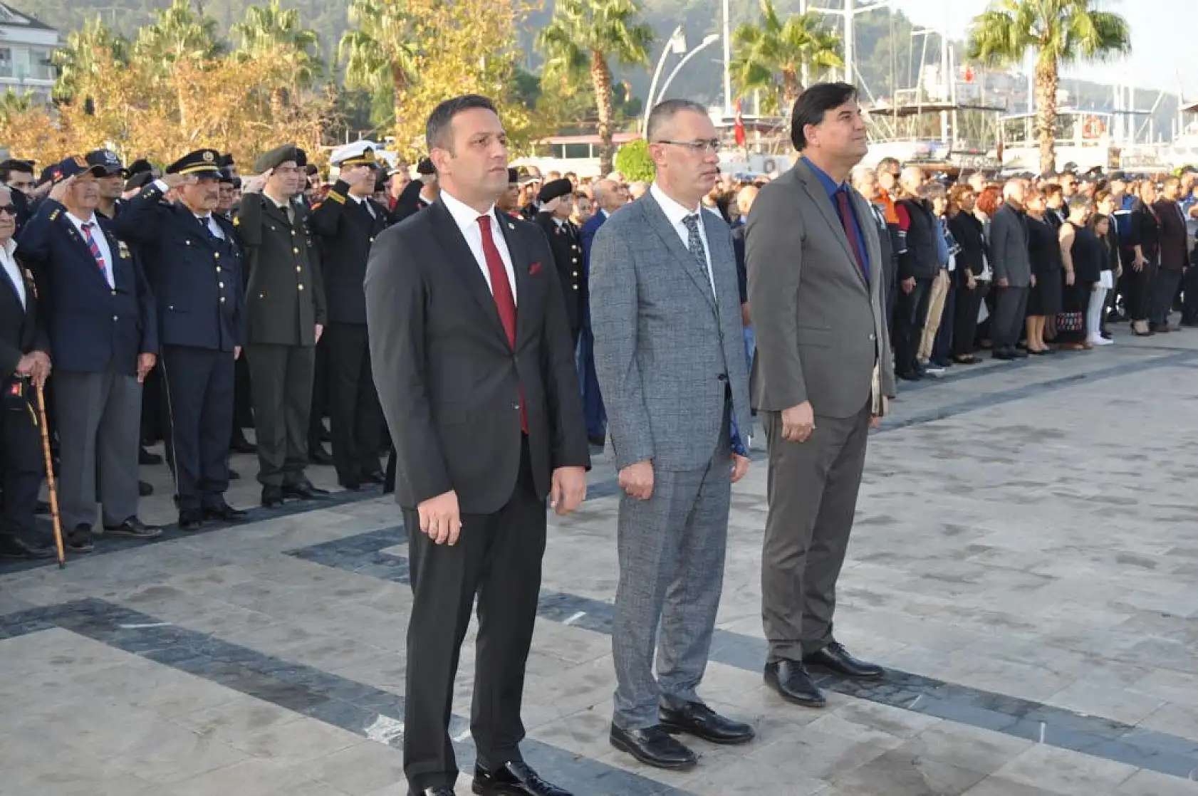 Gazi Mustafa Kemal Atatürk Törenle Anıldı
