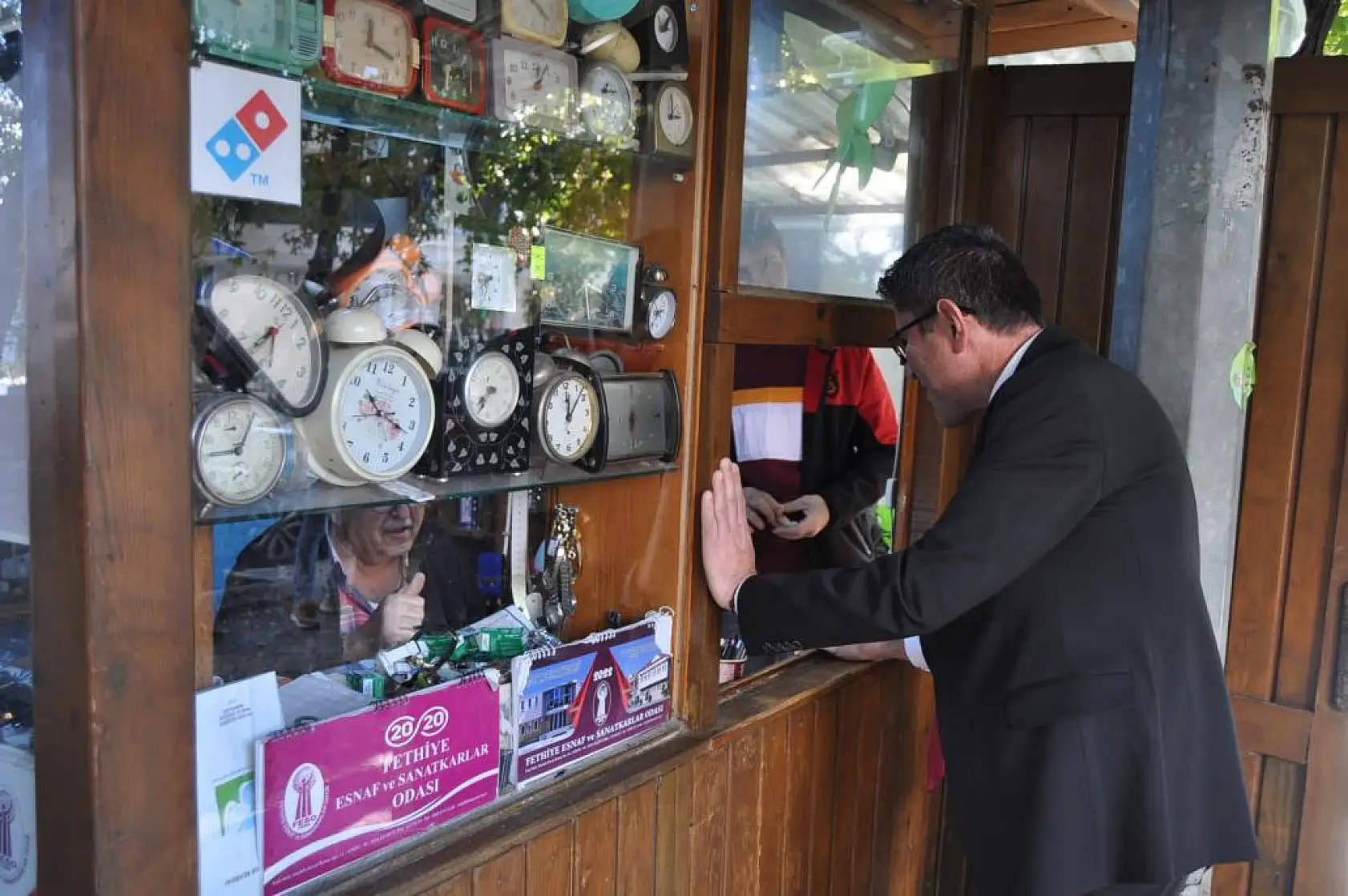 Kökten Balık Pazarı Esnafını Ziyaret Etti