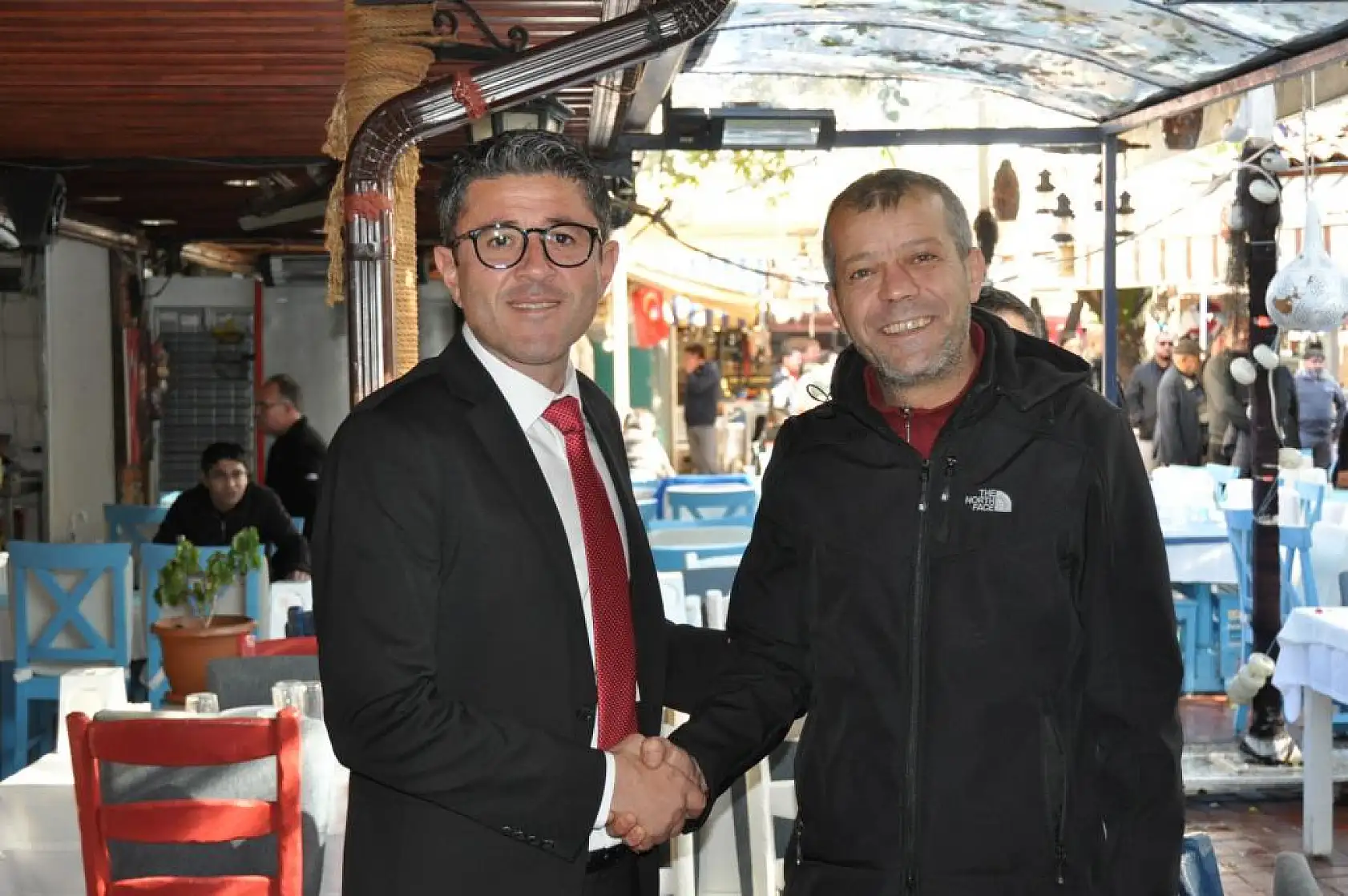 Kökten Balık Pazarı Esnafını Ziyaret Etti