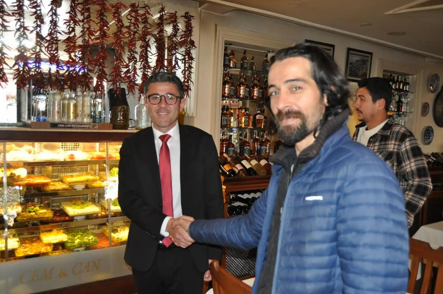 Kökten Balık Pazarı Esnafını Ziyaret Etti