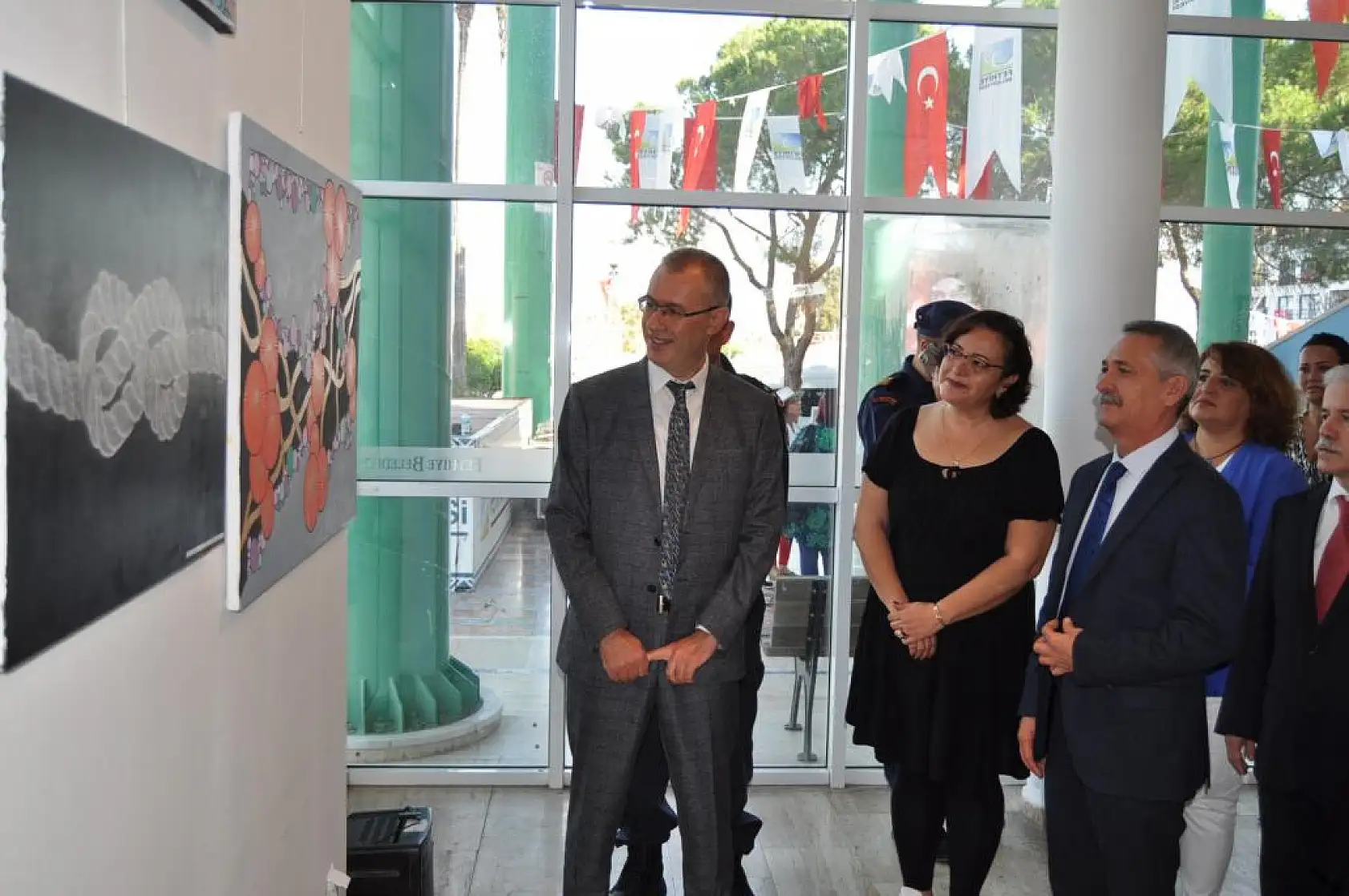 Fethiye'de 'Karma Sergi' Açılışı Yapıldı