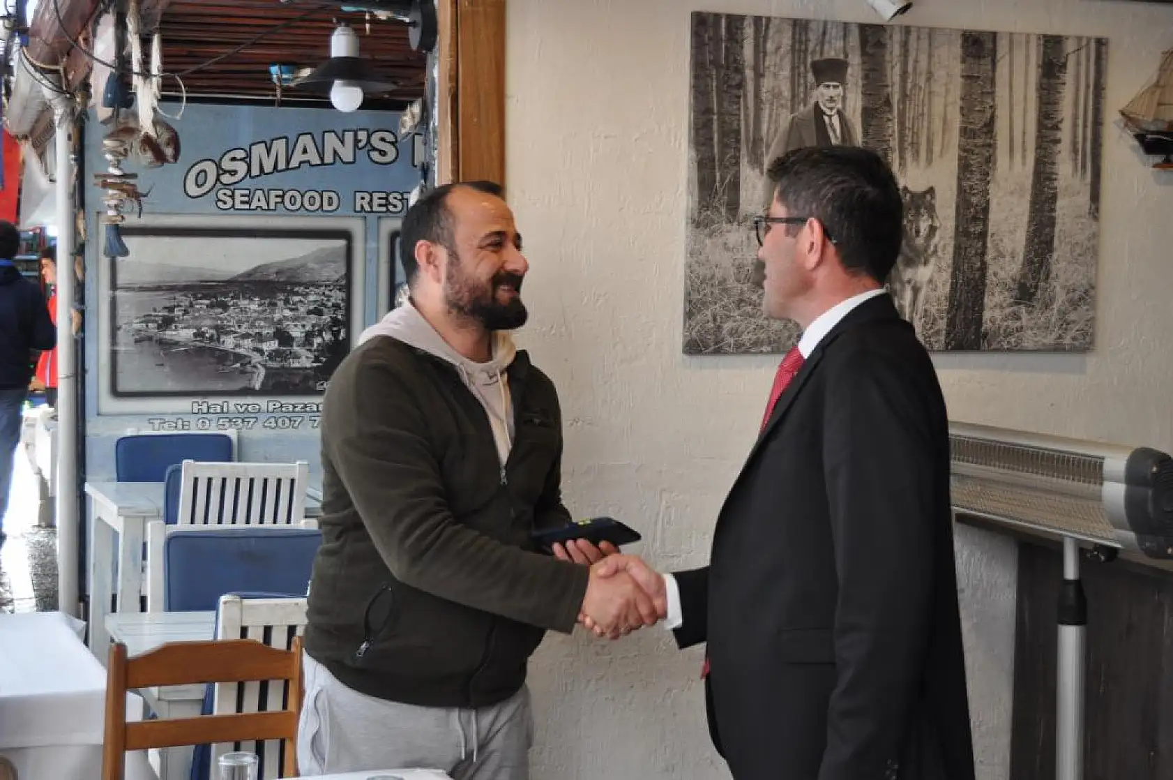 Kökten Balık Pazarı Esnafını Ziyaret Etti