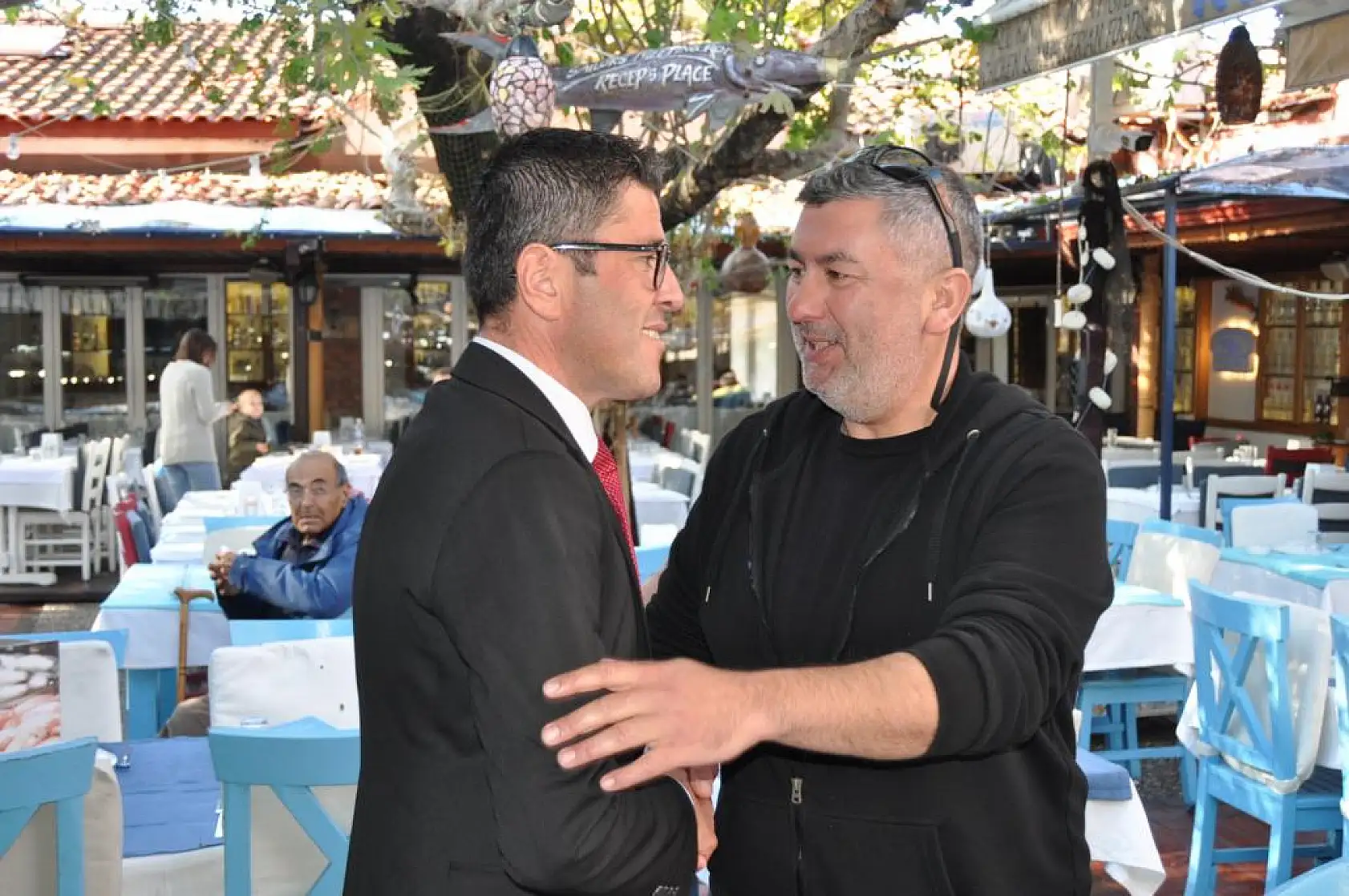 Kökten Balık Pazarı Esnafını Ziyaret Etti