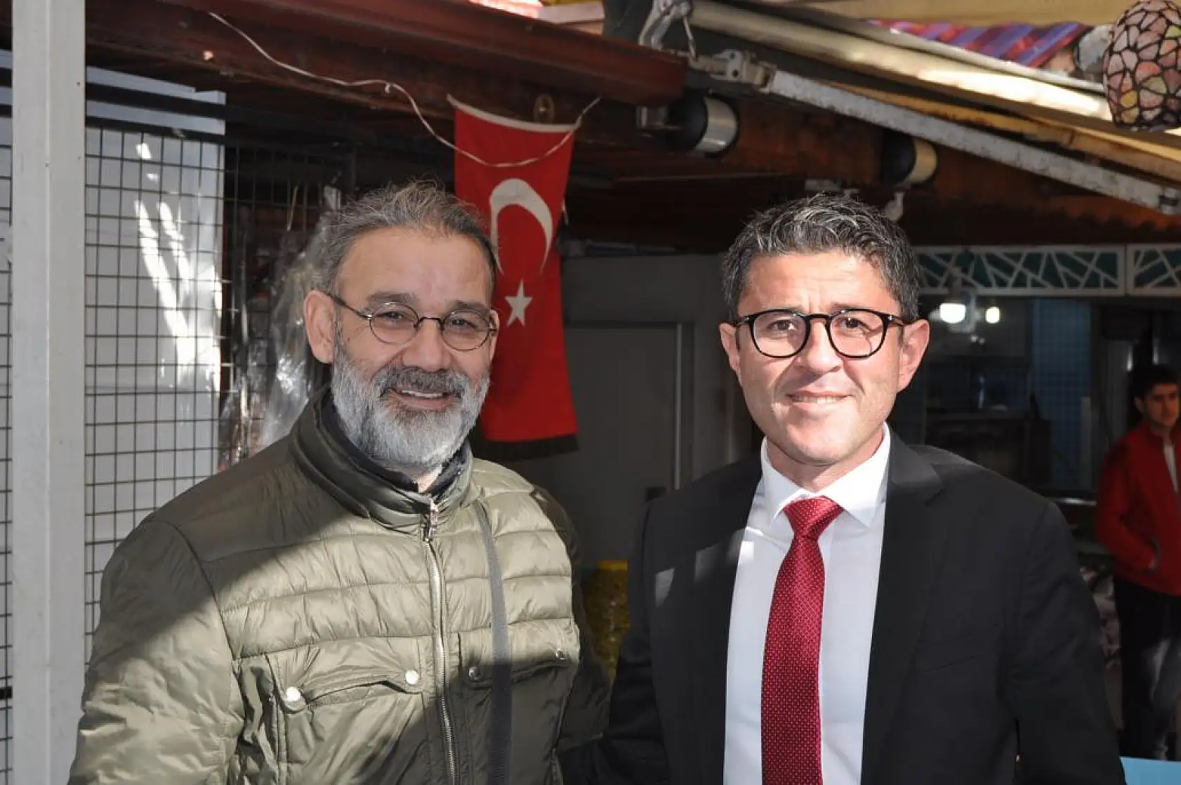 Kökten Balık Pazarı Esnafını Ziyaret Etti