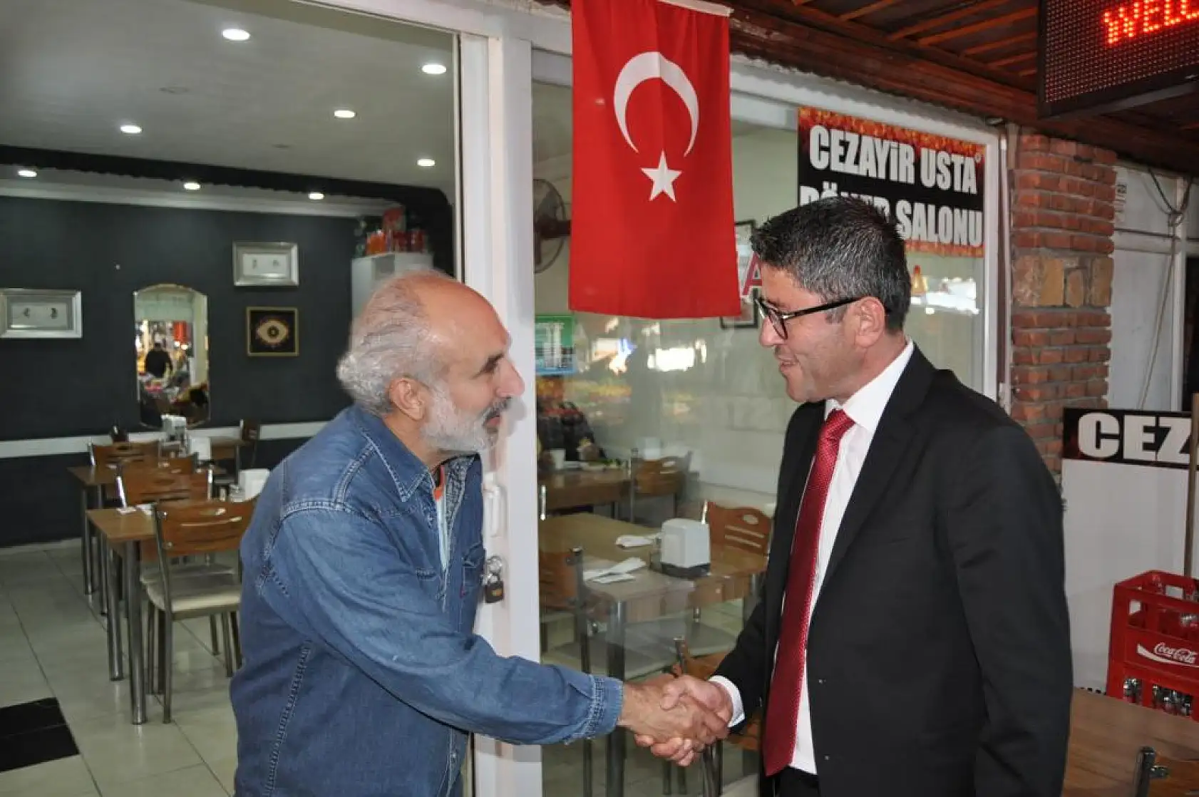 Kökten Balık Pazarı Esnafını Ziyaret Etti