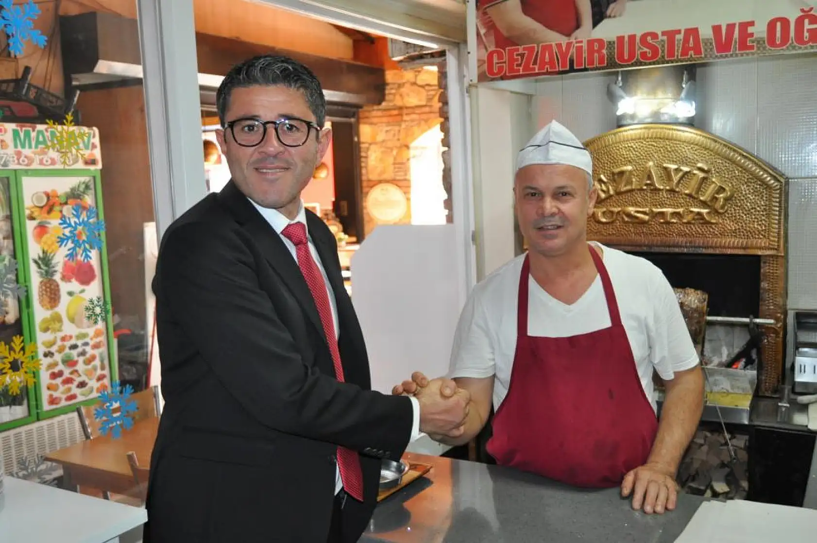 Kökten Balık Pazarı Esnafını Ziyaret Etti