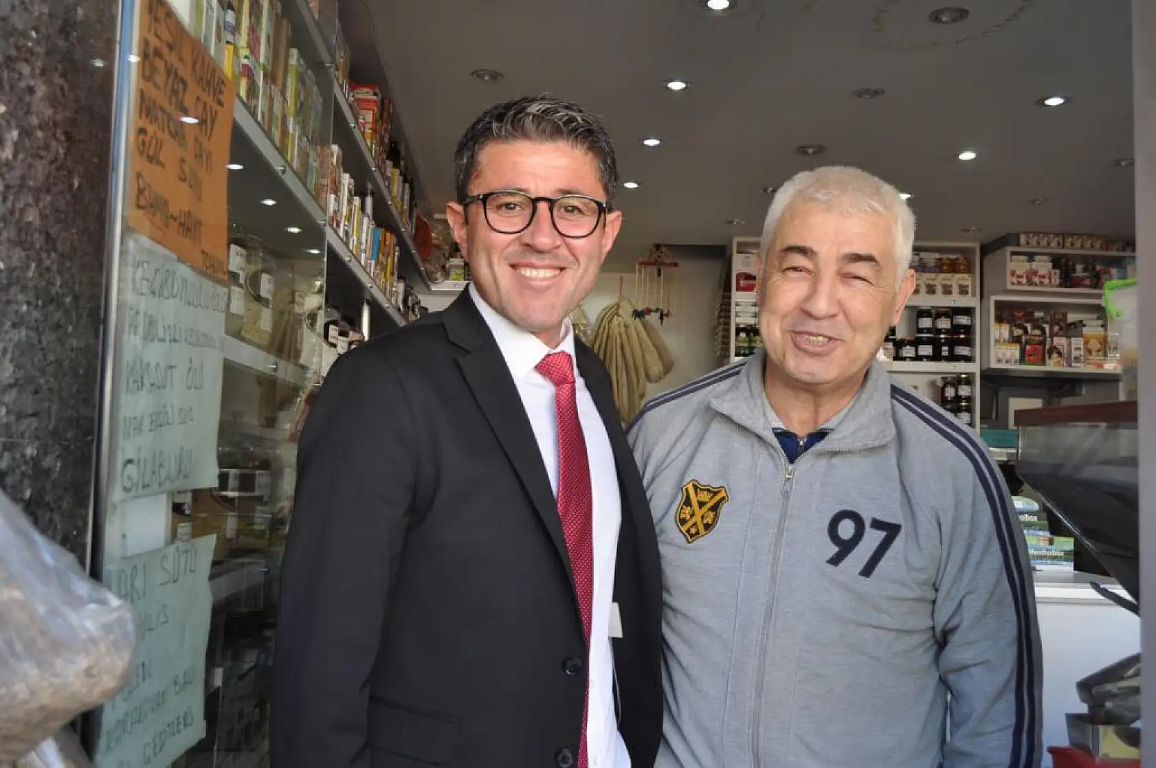 Kökten Balık Pazarı Esnafını Ziyaret Etti