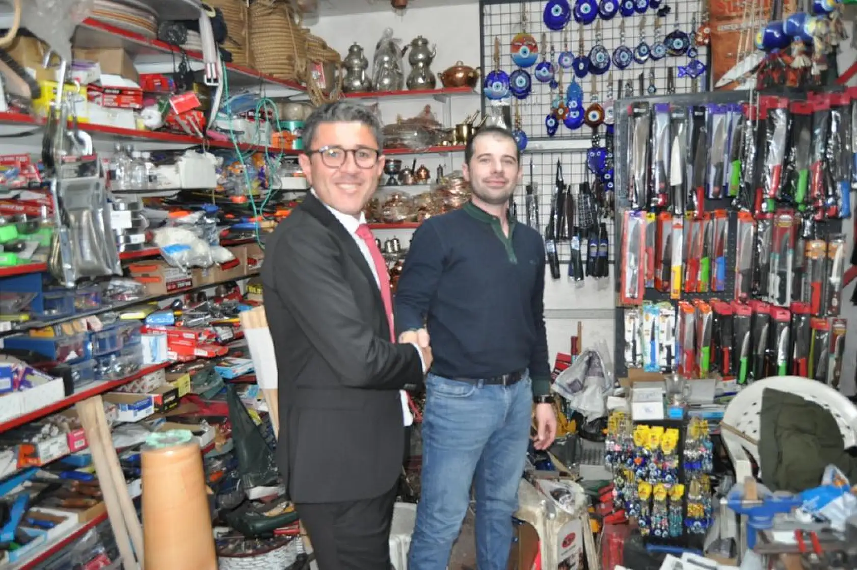 Kökten Balık Pazarı Esnafını Ziyaret Etti