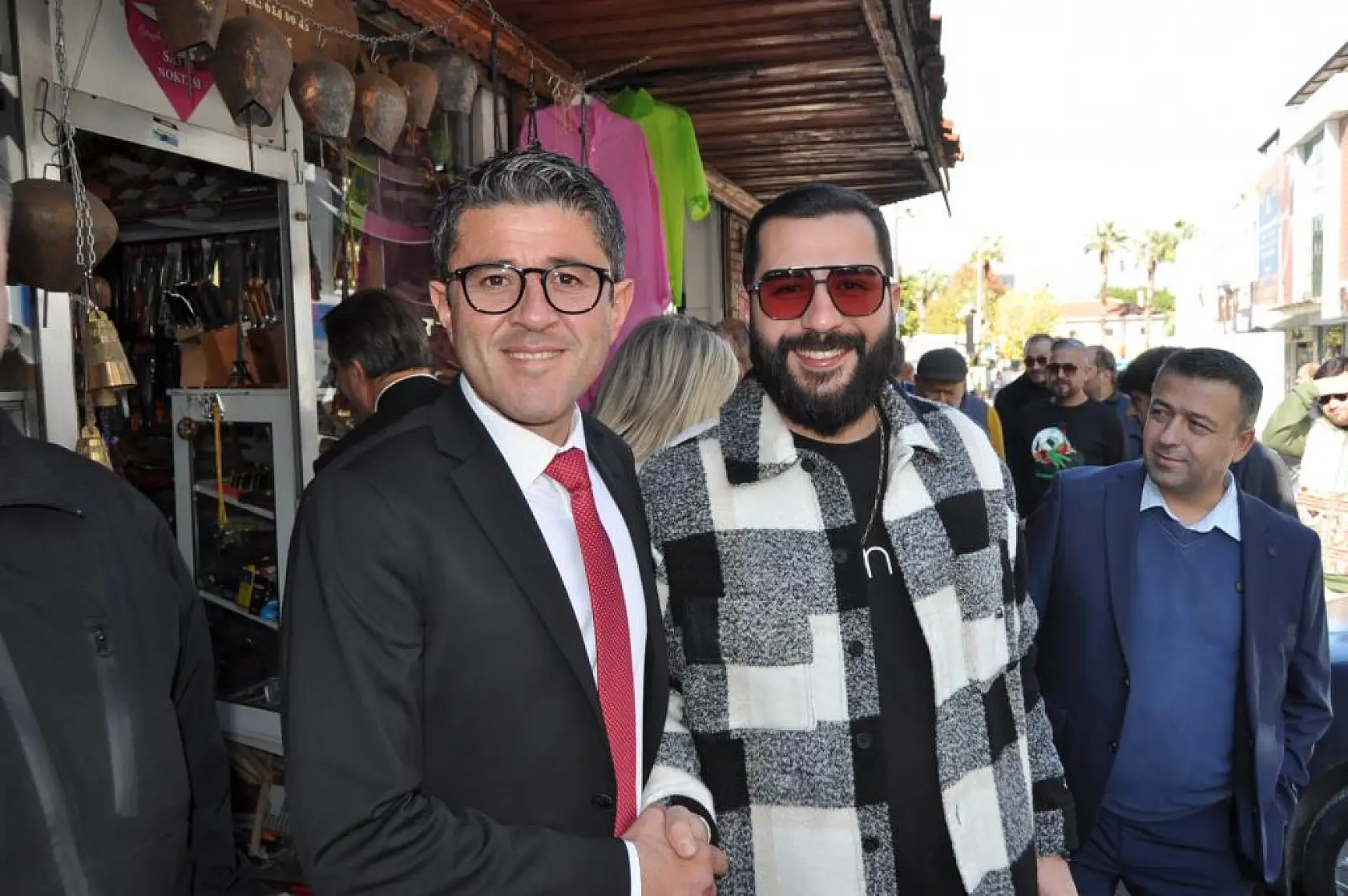 Kökten Balık Pazarı Esnafını Ziyaret Etti