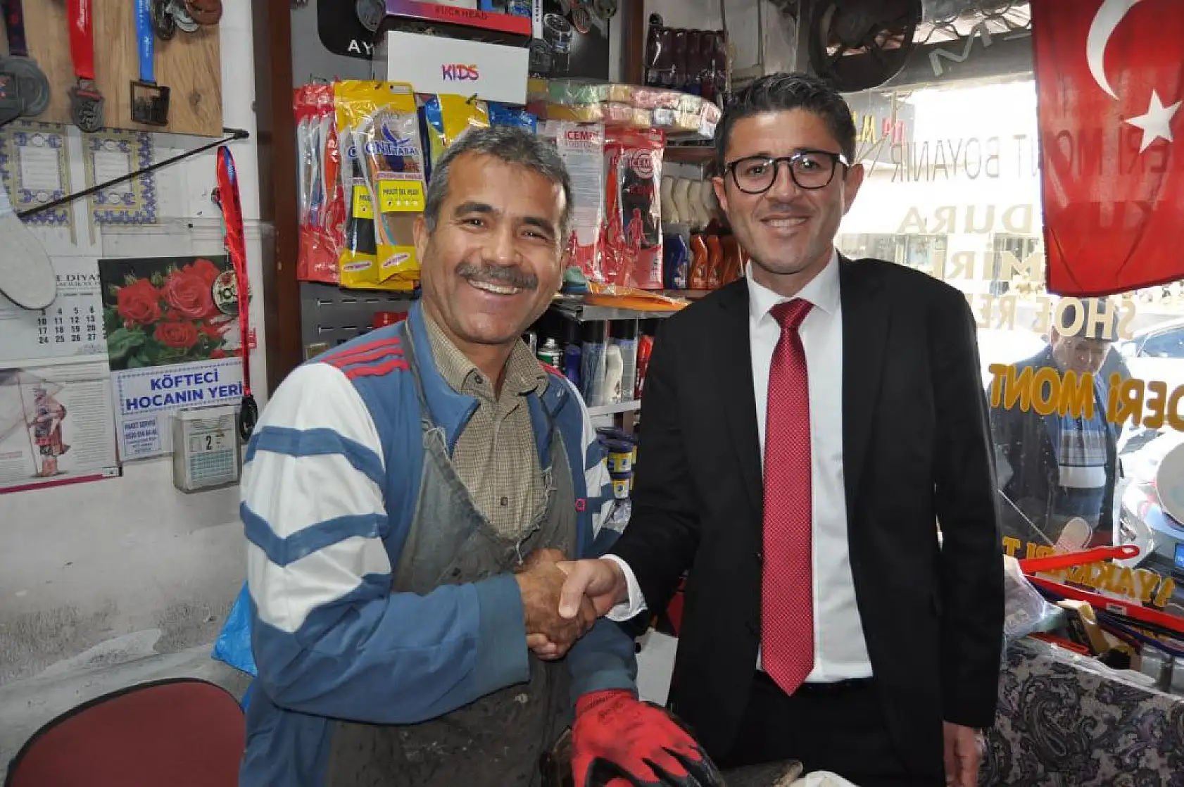 Kökten Balık Pazarı Esnafını Ziyaret Etti