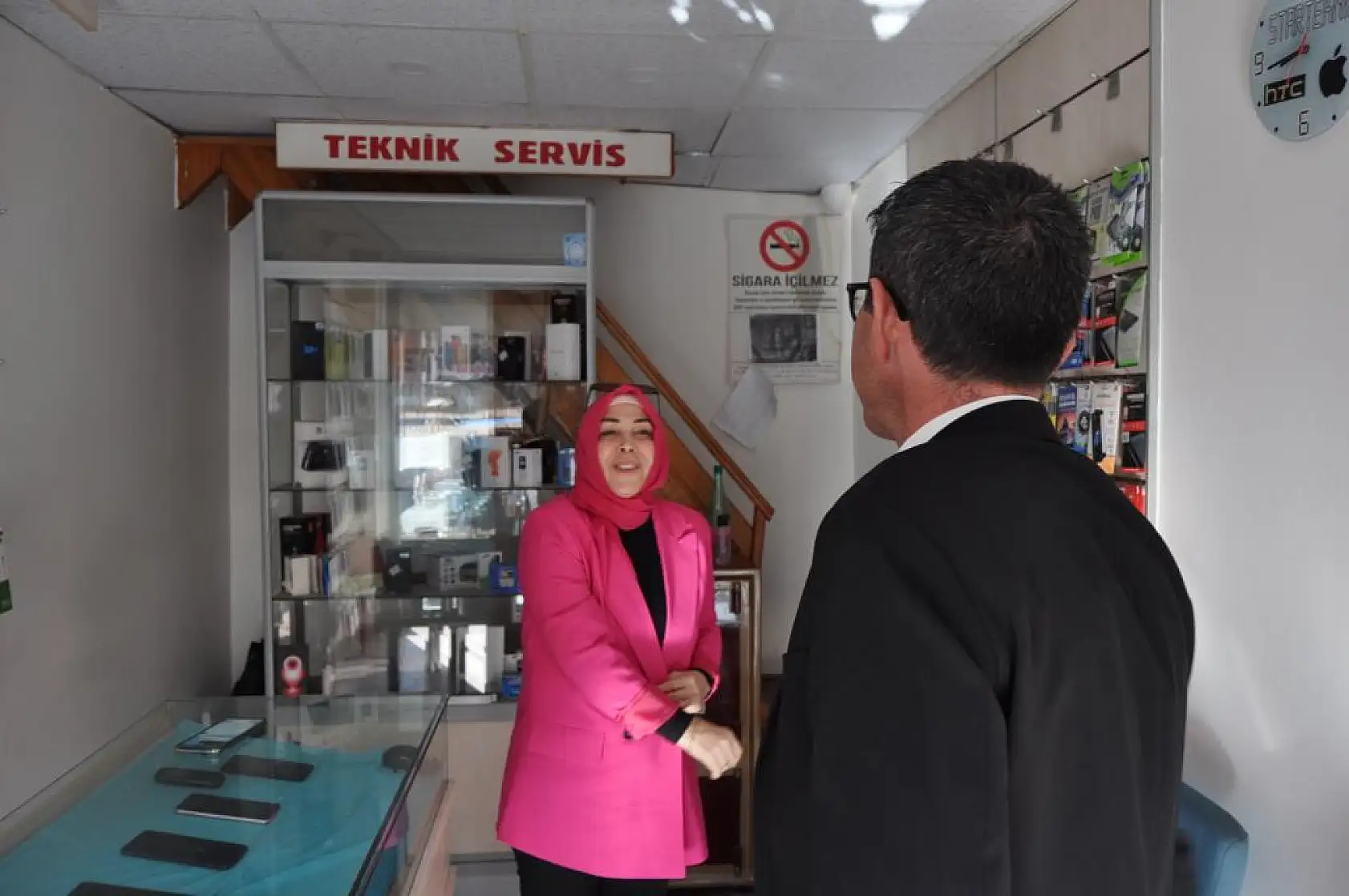 Kökten Balık Pazarı Esnafını Ziyaret Etti