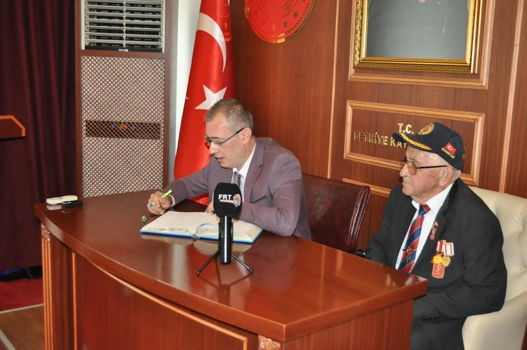 Gaziler Derneği'nden Kaymakam Ertaş'a Ziyaret