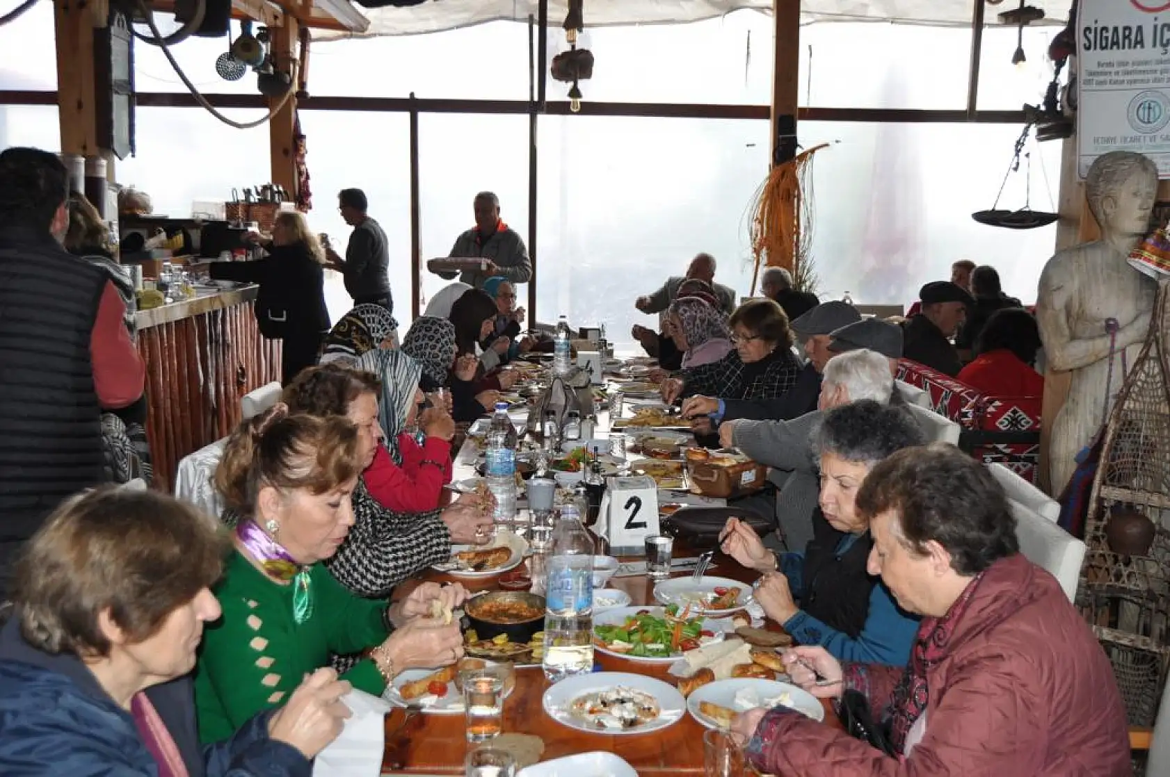 Bağımsız Emekliler Sendikası'ndan Kahvaltı Organizasyonu