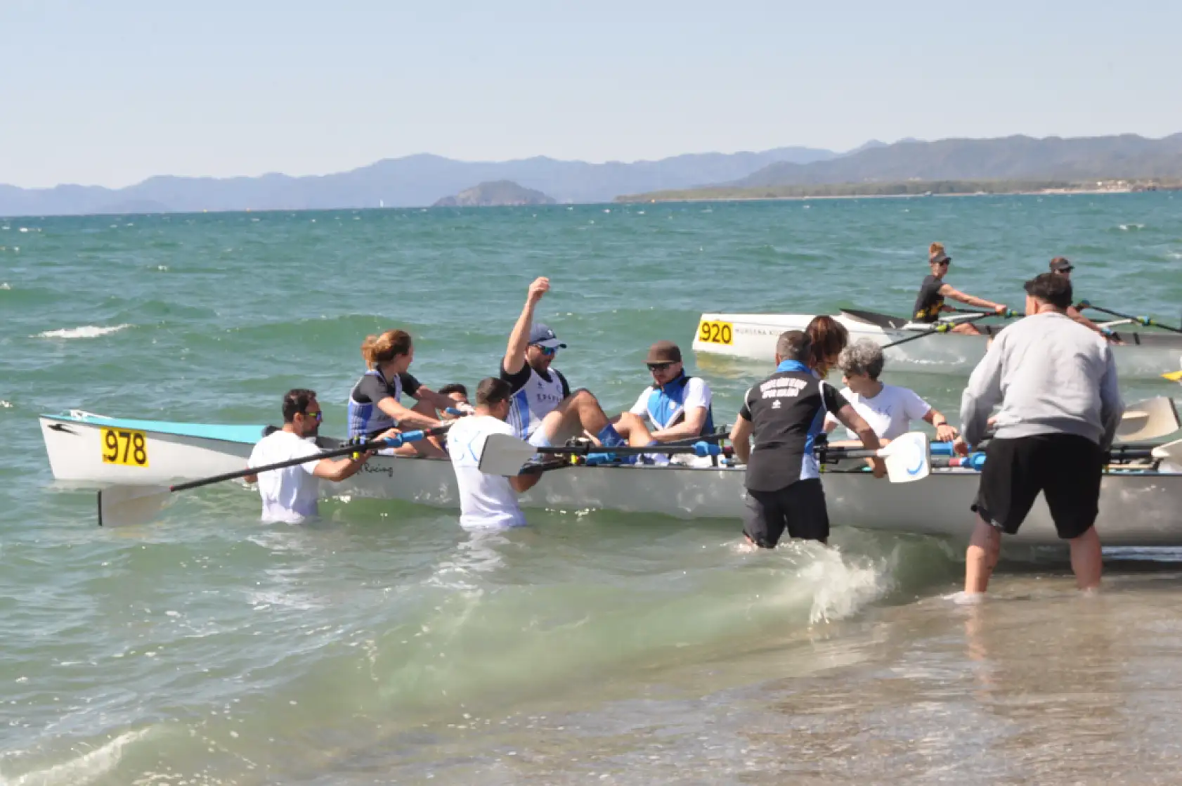 Fethiye'de Uzun Mesafe Deniz Küreği Türkiye Kupası Yarışları Başladı