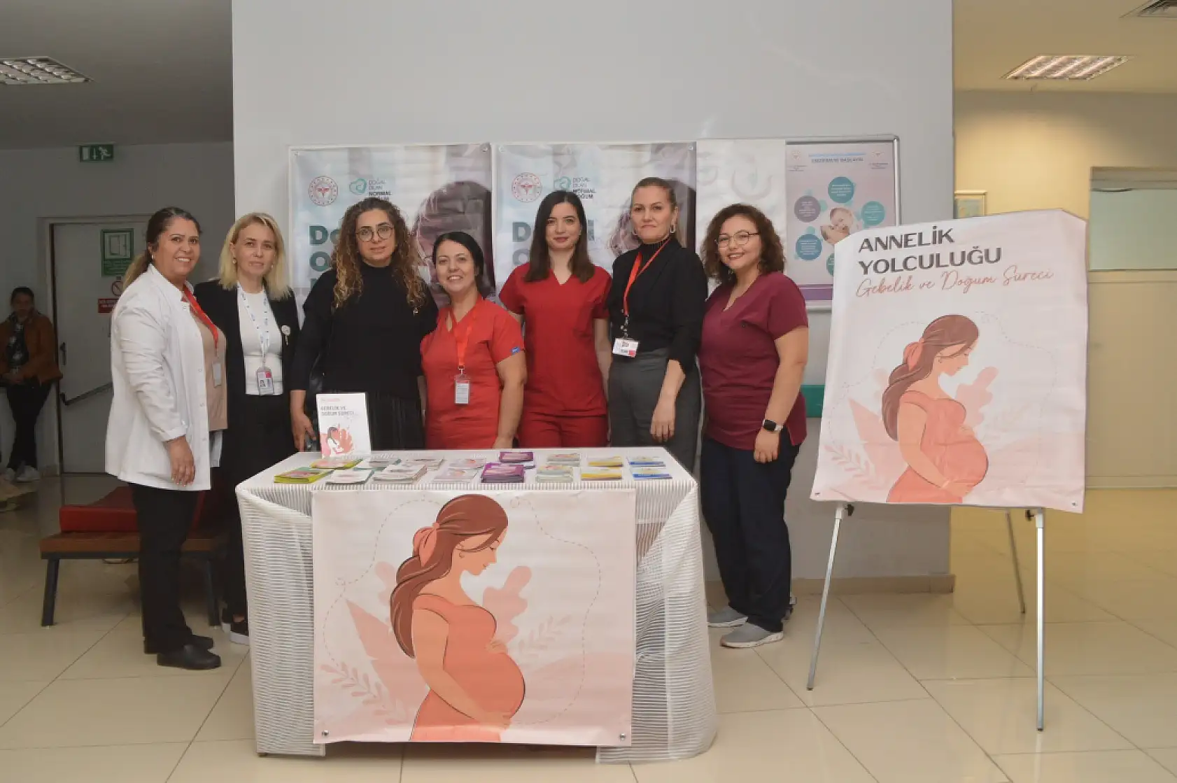 Muğla'da normal doğum için stant açıldı