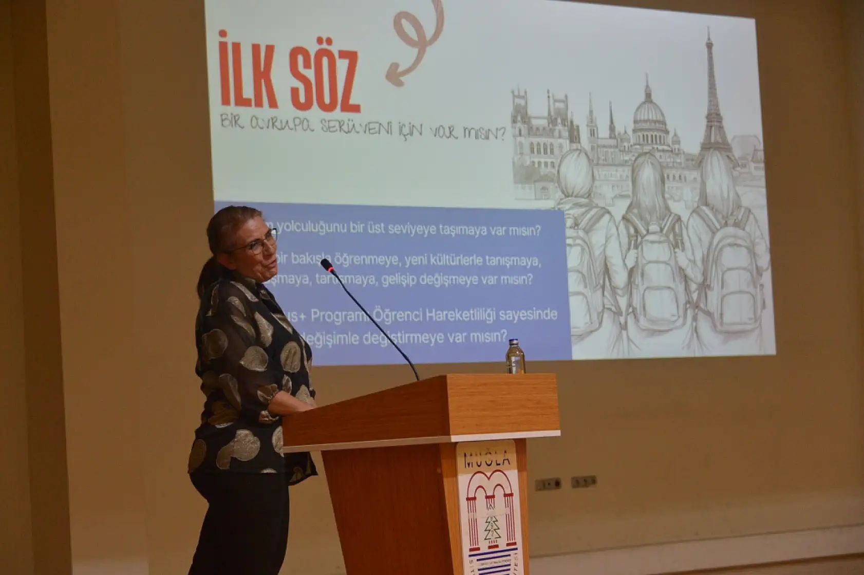 MSKÜ'de öğrencilere erasmus fırsatları tanıtıldı