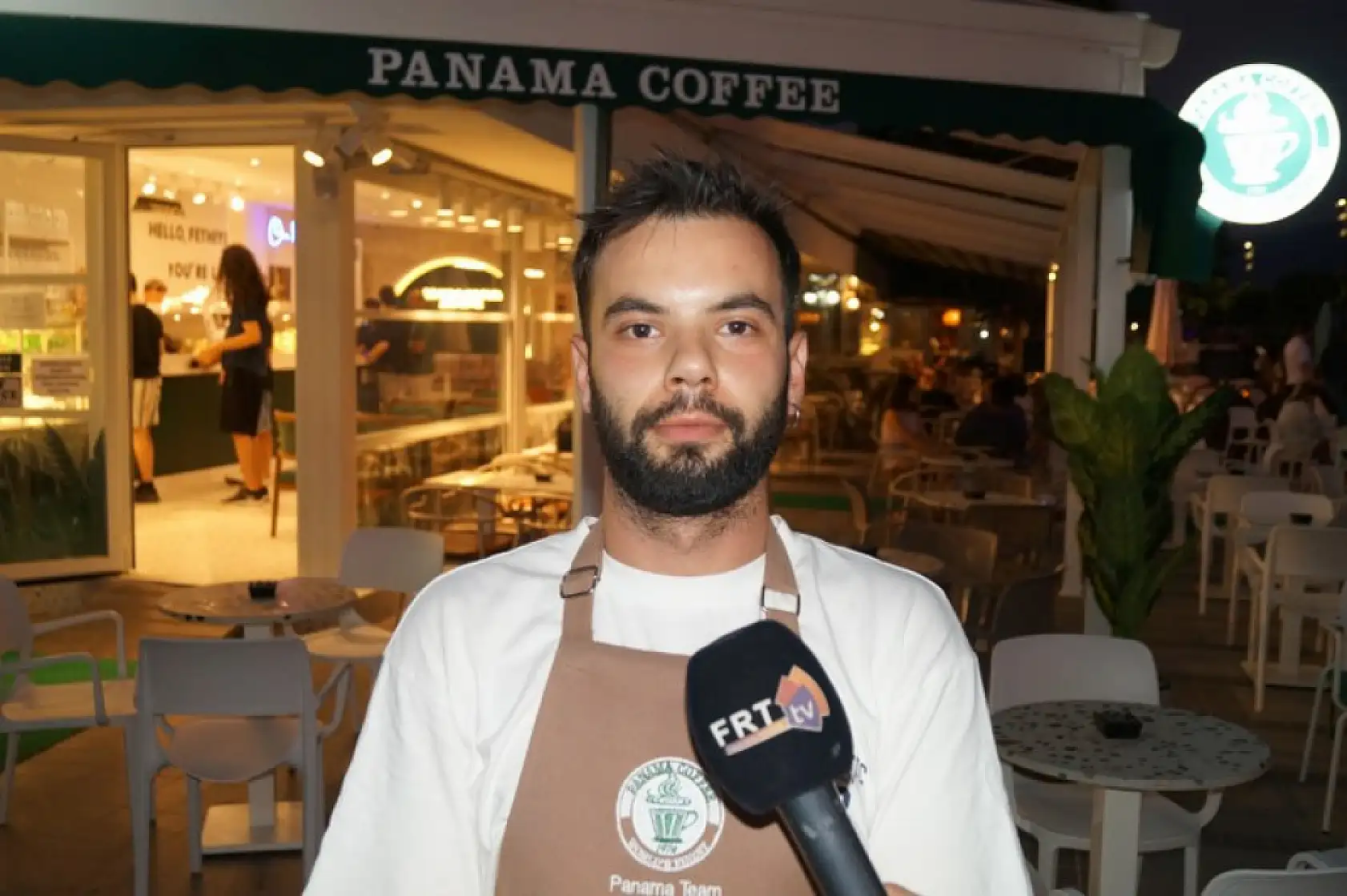 Panama Coffee, Fethiye Çalış Plajı girişinde hizmete açıldı
