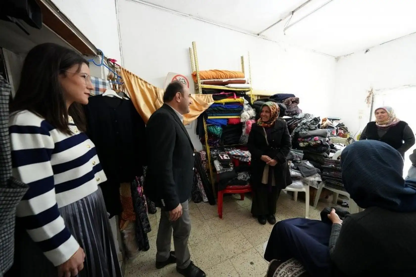 Başkan Akdenizli, Sanayi Esnafını Ziyaret Etti