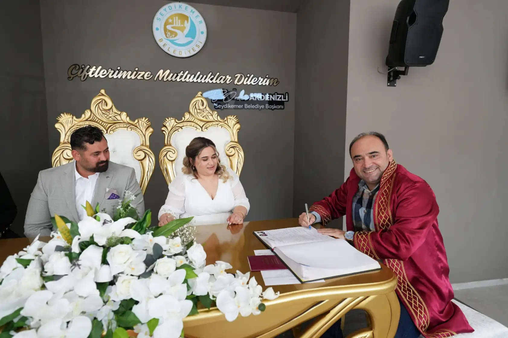 Seydikemer'de 2025 Yılında  390 Çift 'Evet' Dedi