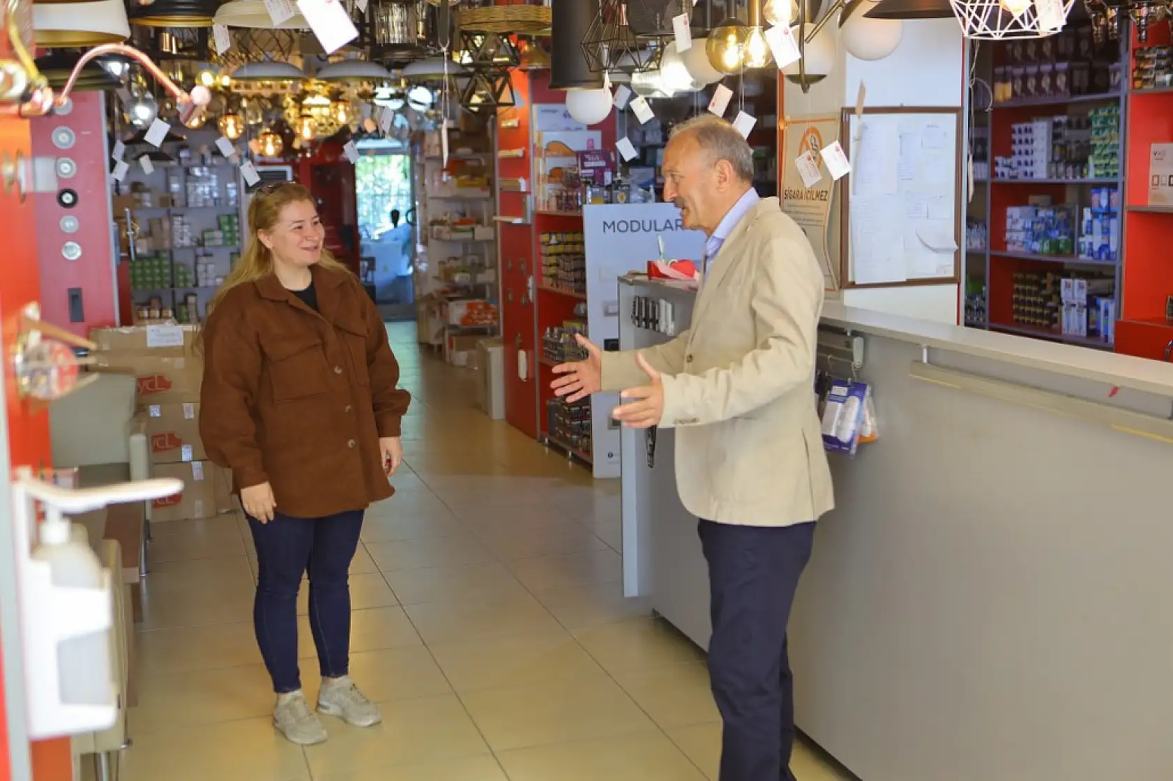 Esnaftan Behçet Saatcı'ya Büyük İlgi