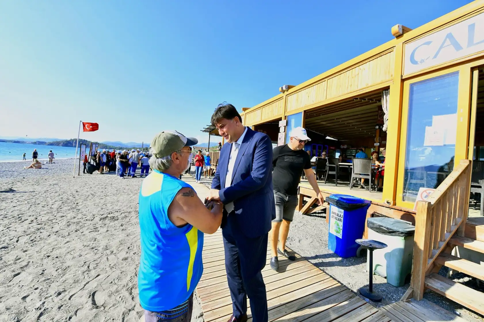 'Temiz Fethiye' Kampanyası Çalış Plajı'nda Devam Etti