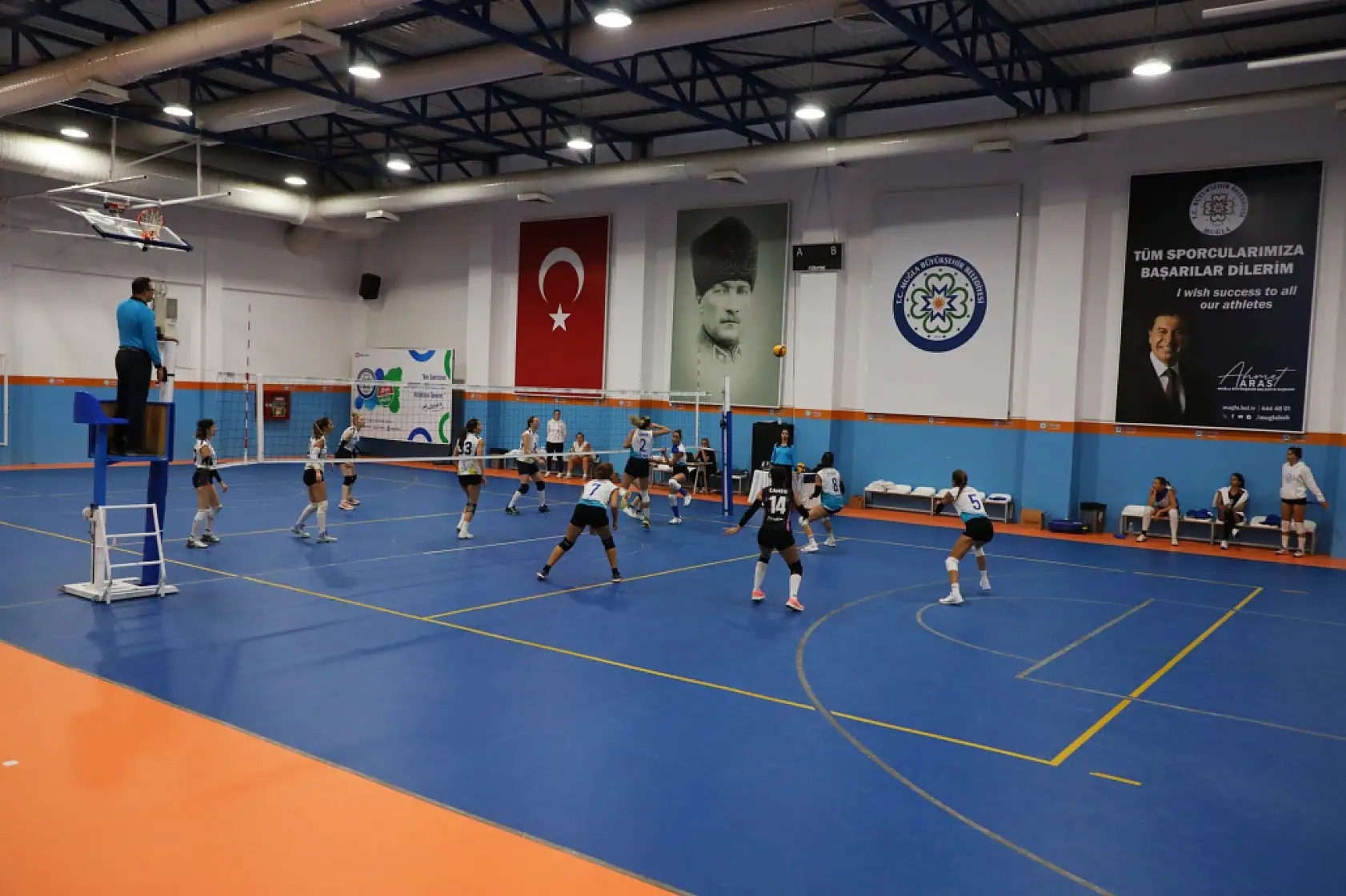 Cumhuriyet'in 101.Yaşı Muğla'da Coşkuyla Kutlanıyor