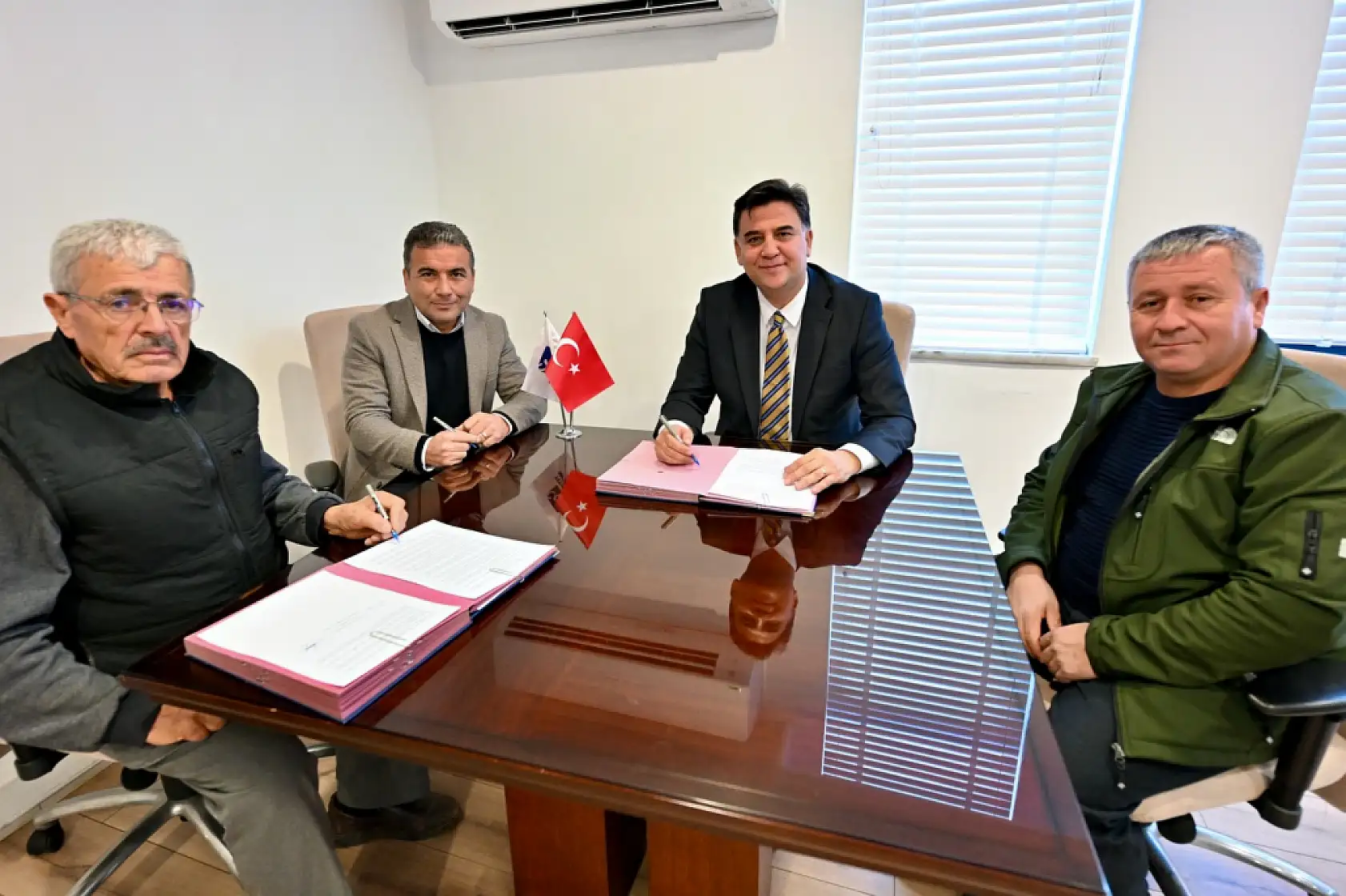 Fethiye Cami Mahallesi'ne Yeni Cami için protokol imzalandı