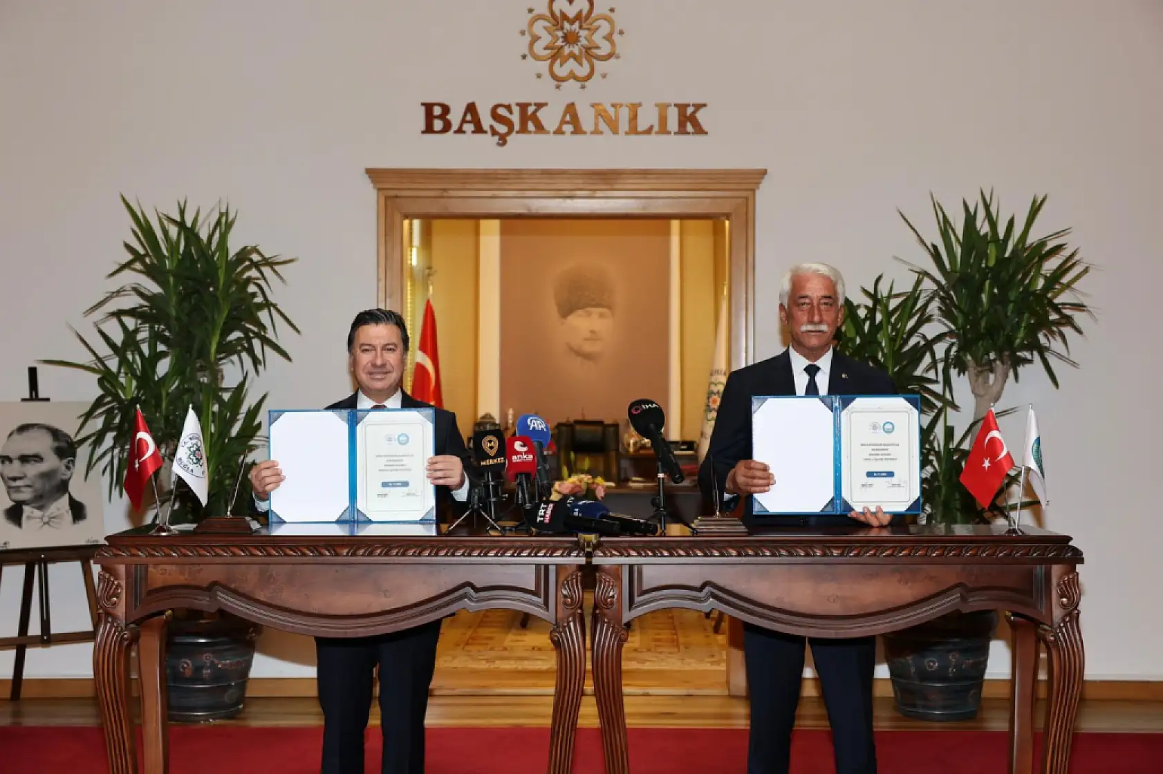 Ula'ya Yeni Huzurevi Geliyor: Muğla Büyükşehir ile Ula Belediyesi Arasında Protokol İmzalandı