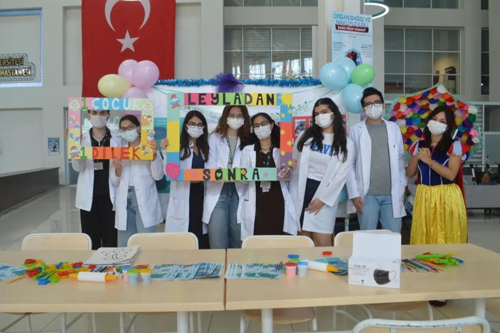 MEAH'ta lösemi farkındalığı haftasında renkli etkinlikler