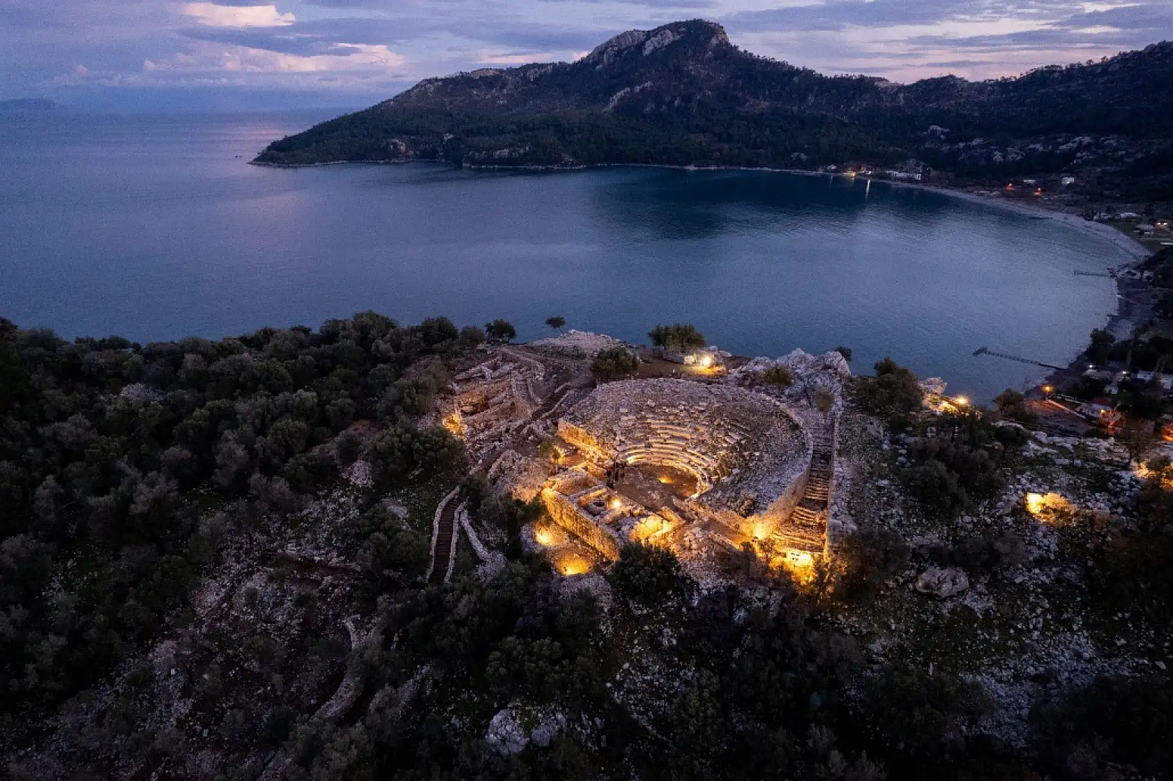 Amos Antik Kenti 2025'i ışıklarla karşılayacak